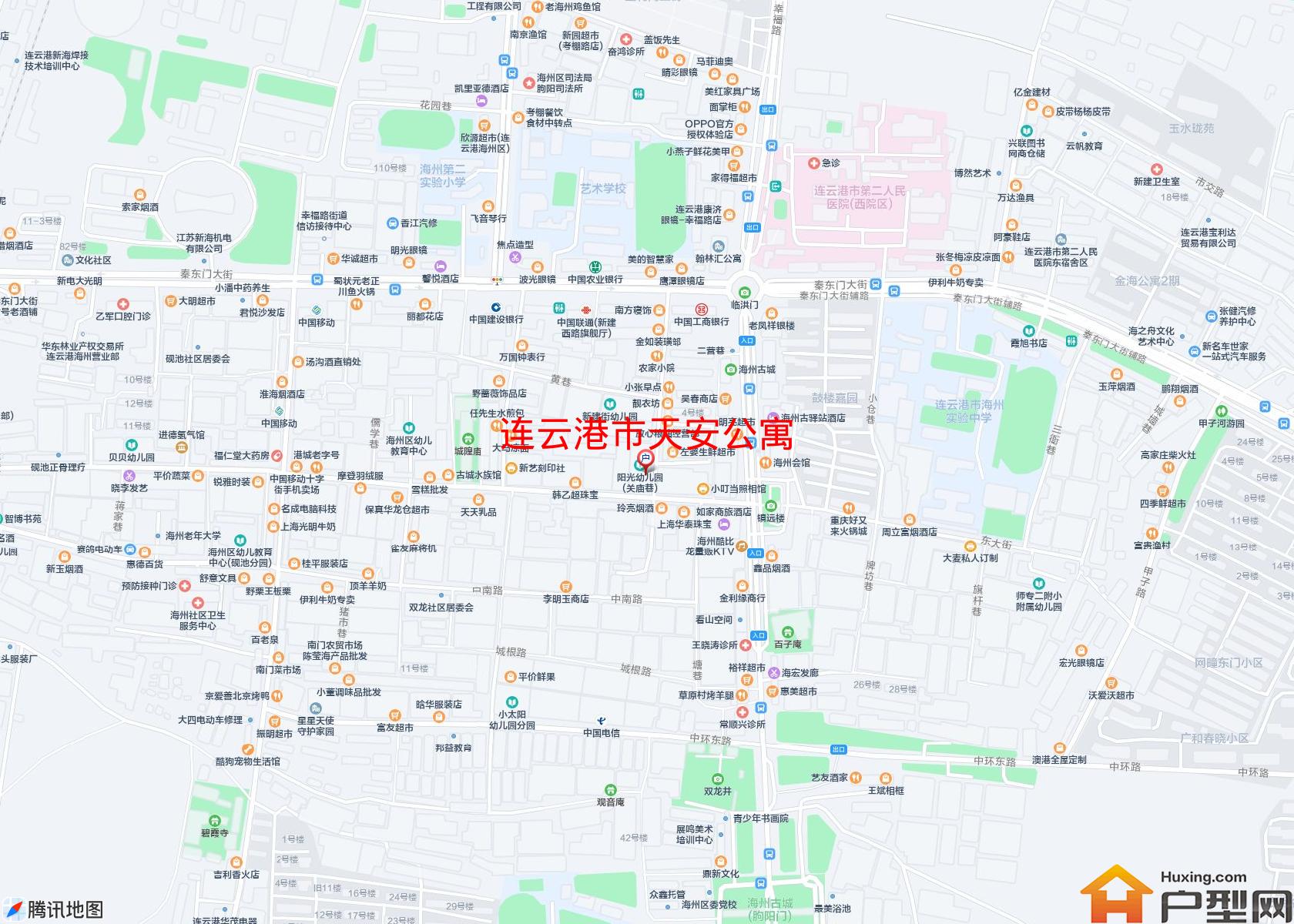 天安公寓小区 - 户型网