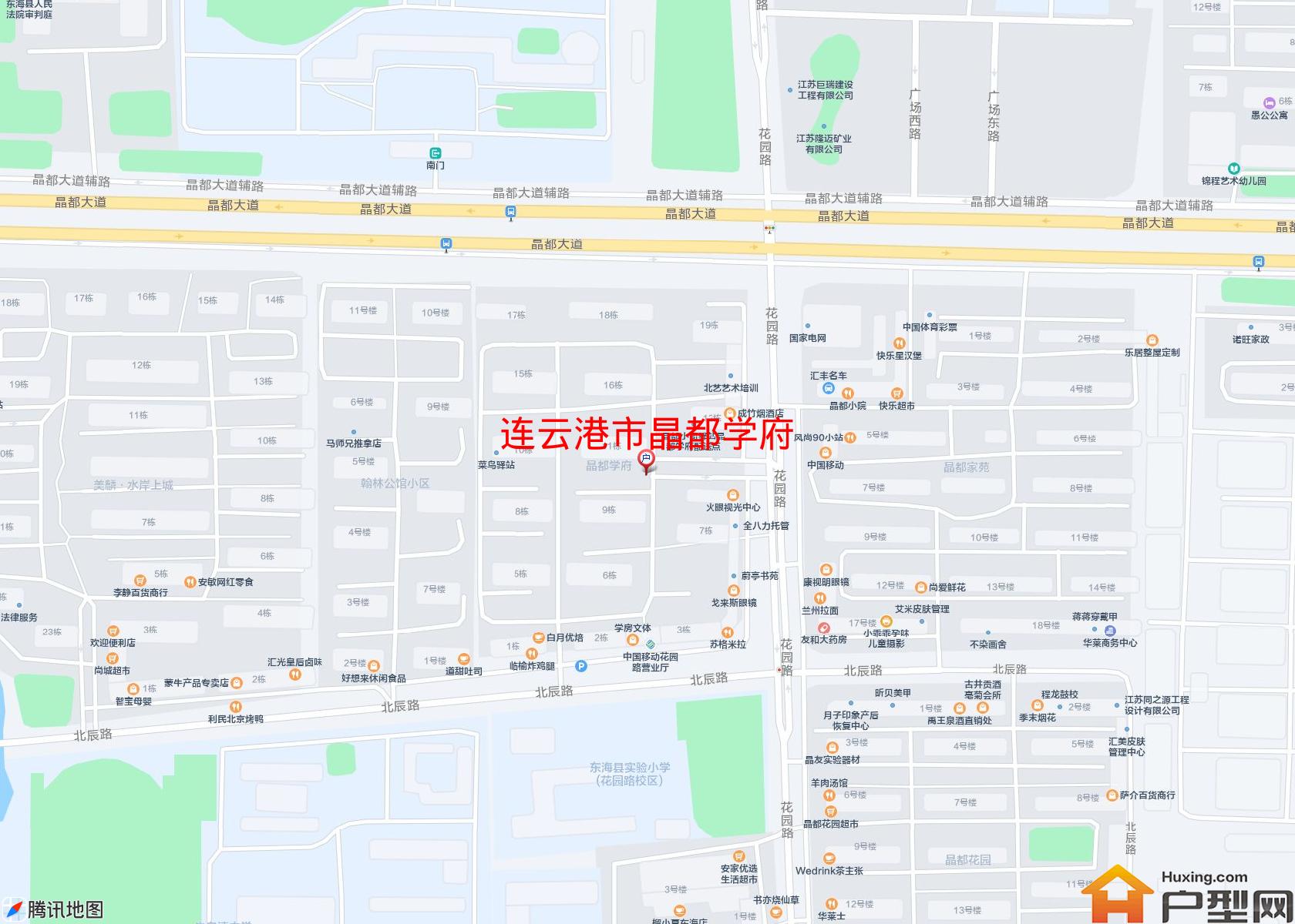 晶都学府小区 - 户型网