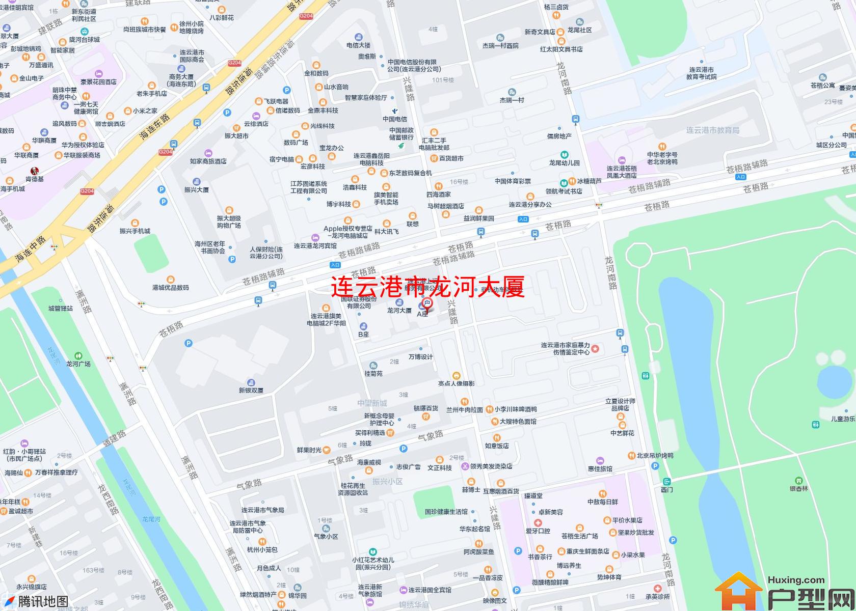 龙河大厦小区 - 户型网