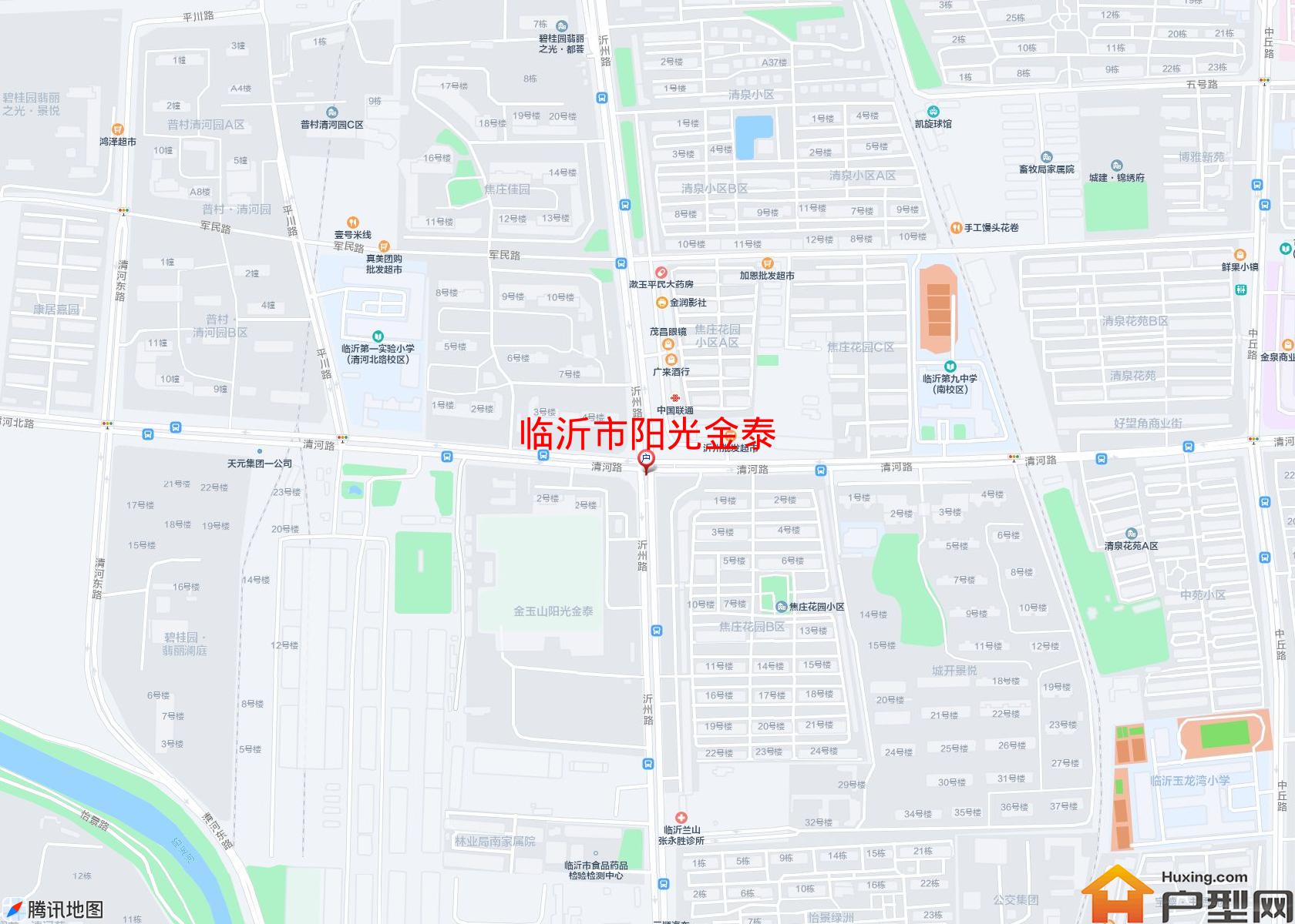 阳光金泰小区 - 户型网