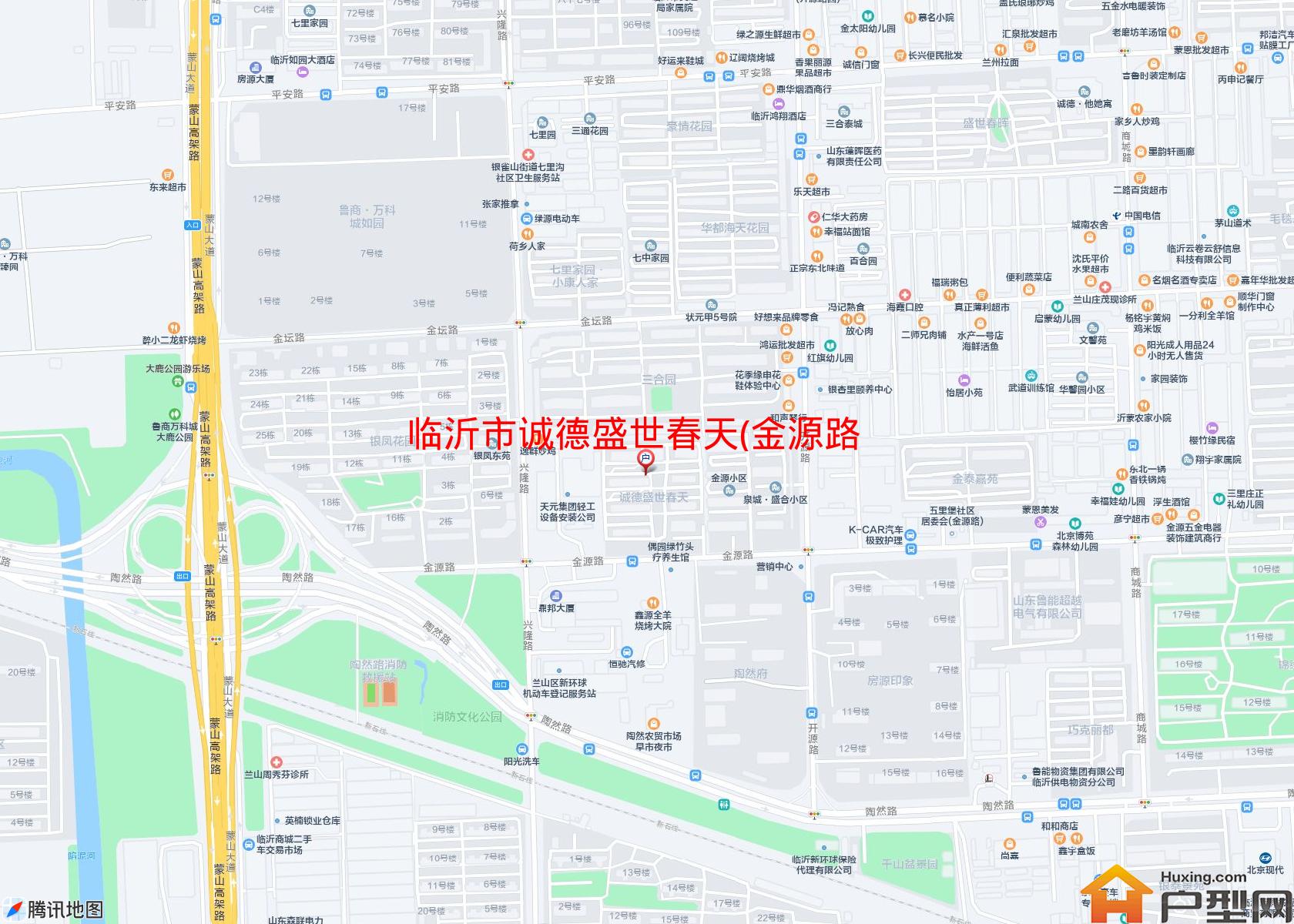 诚德盛世春天(金源路331号)小区 - 户型网
