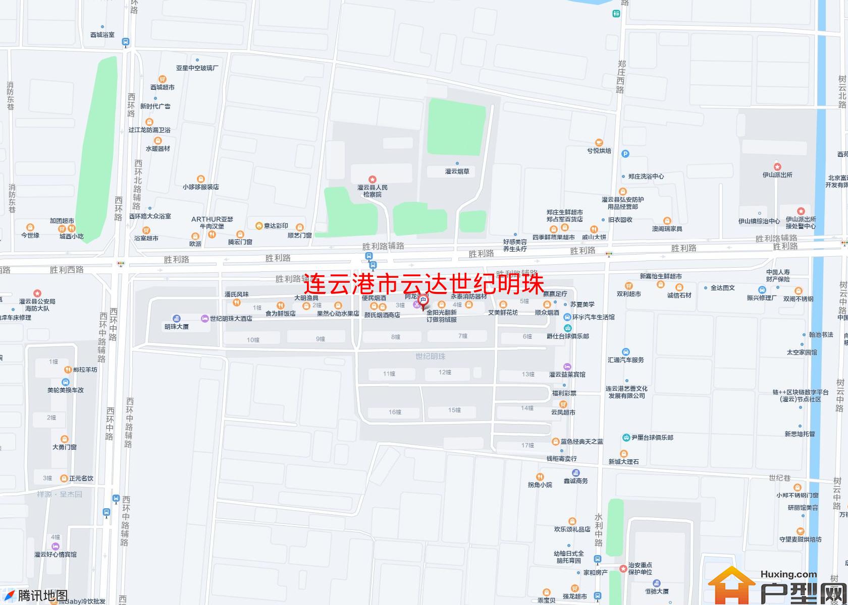 云达世纪明珠小区 - 户型网