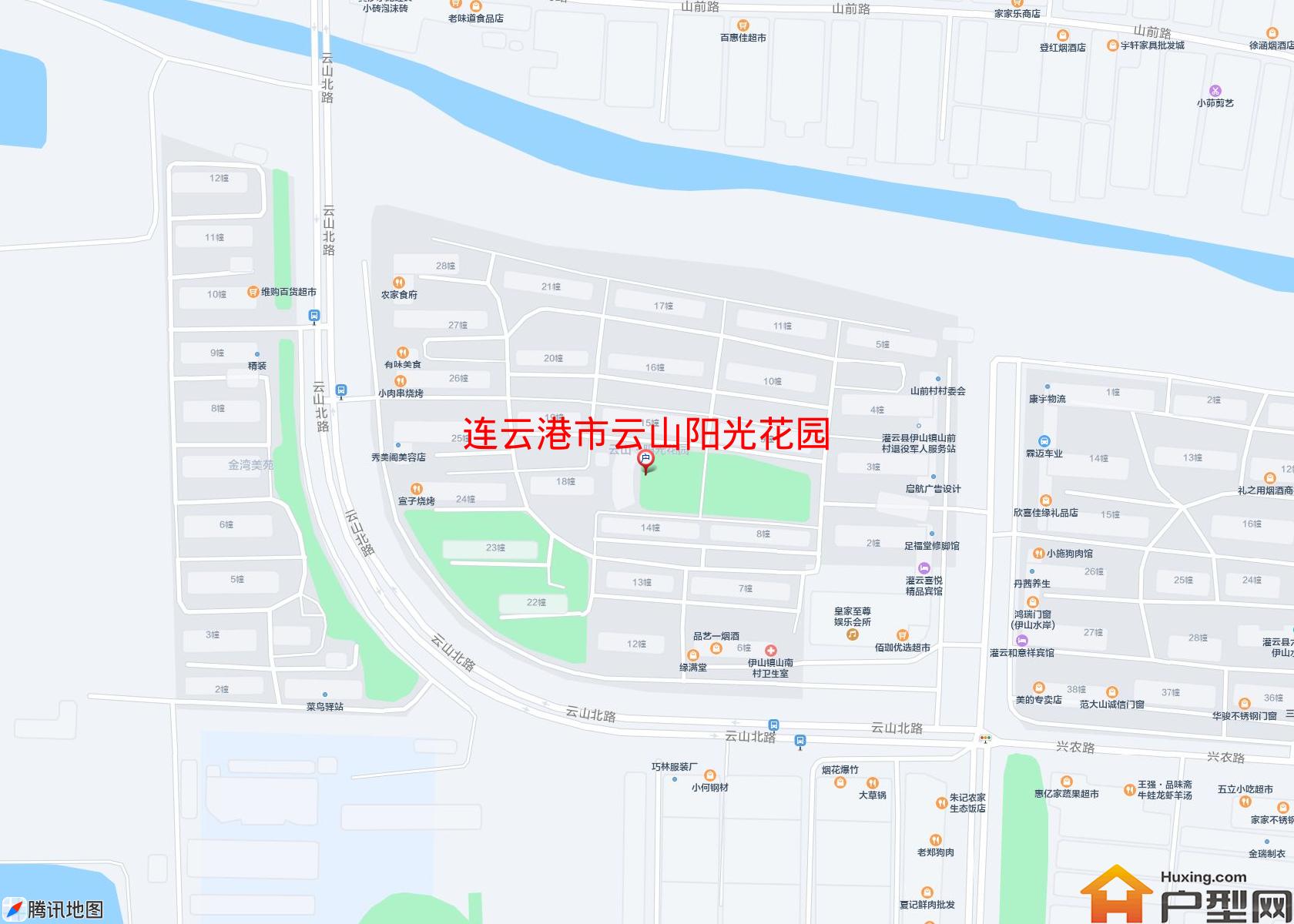 云山阳光花园小区 - 户型网