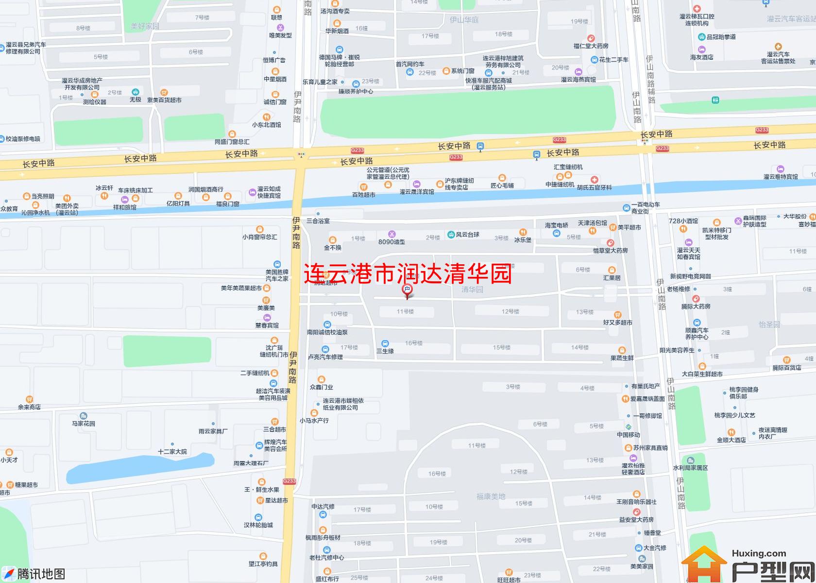 润达清华园小区 - 户型网