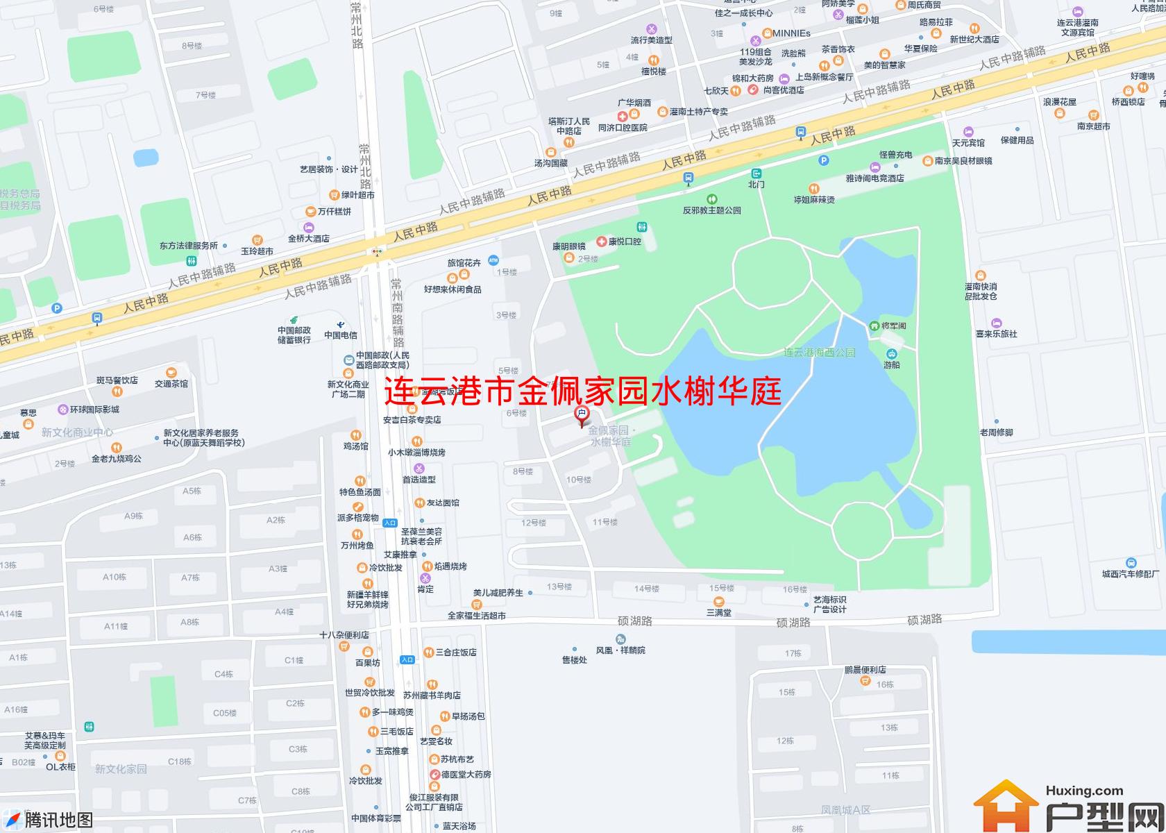 金佩家园水榭华庭小区 - 户型网