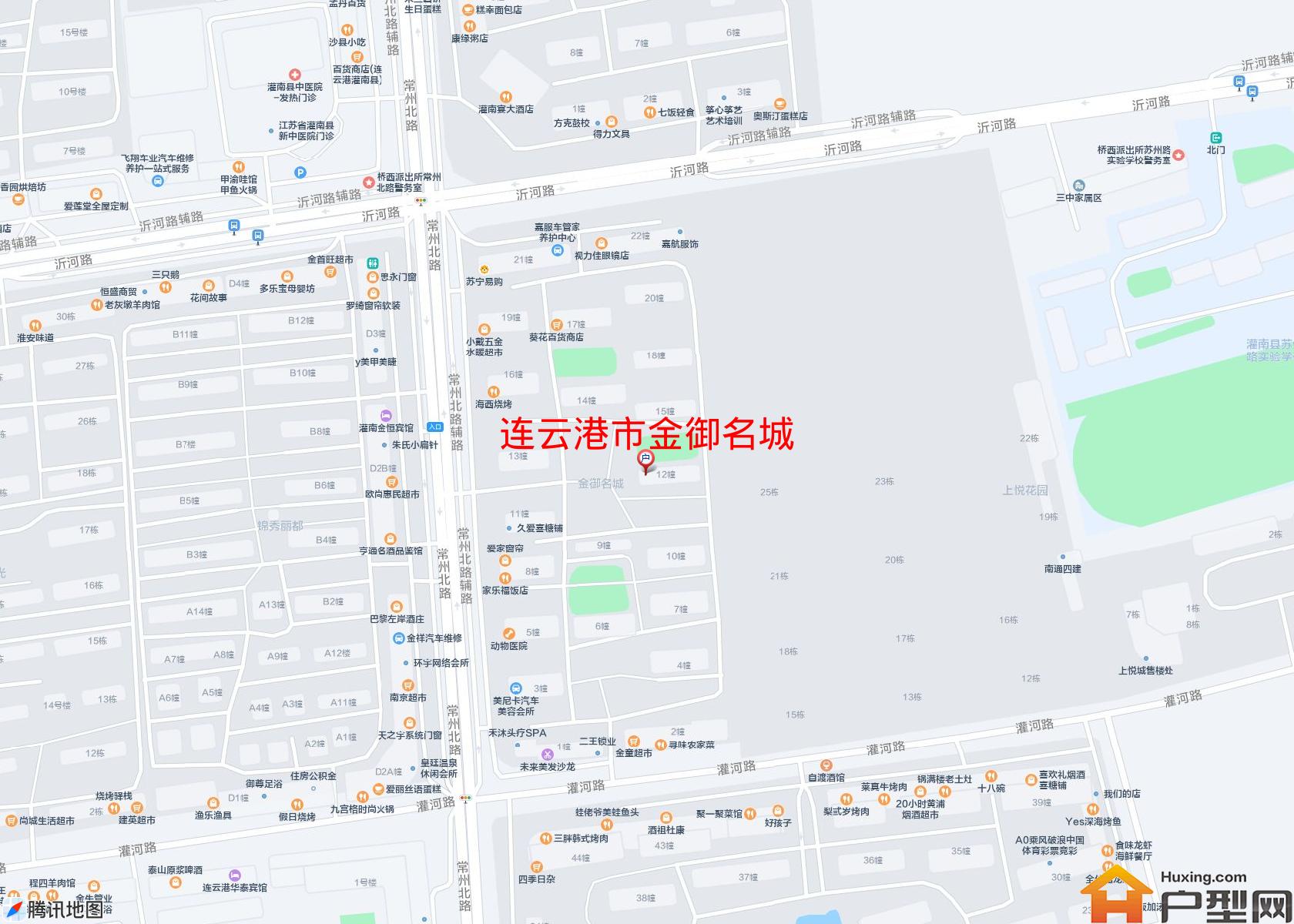金御名城小区 - 户型网