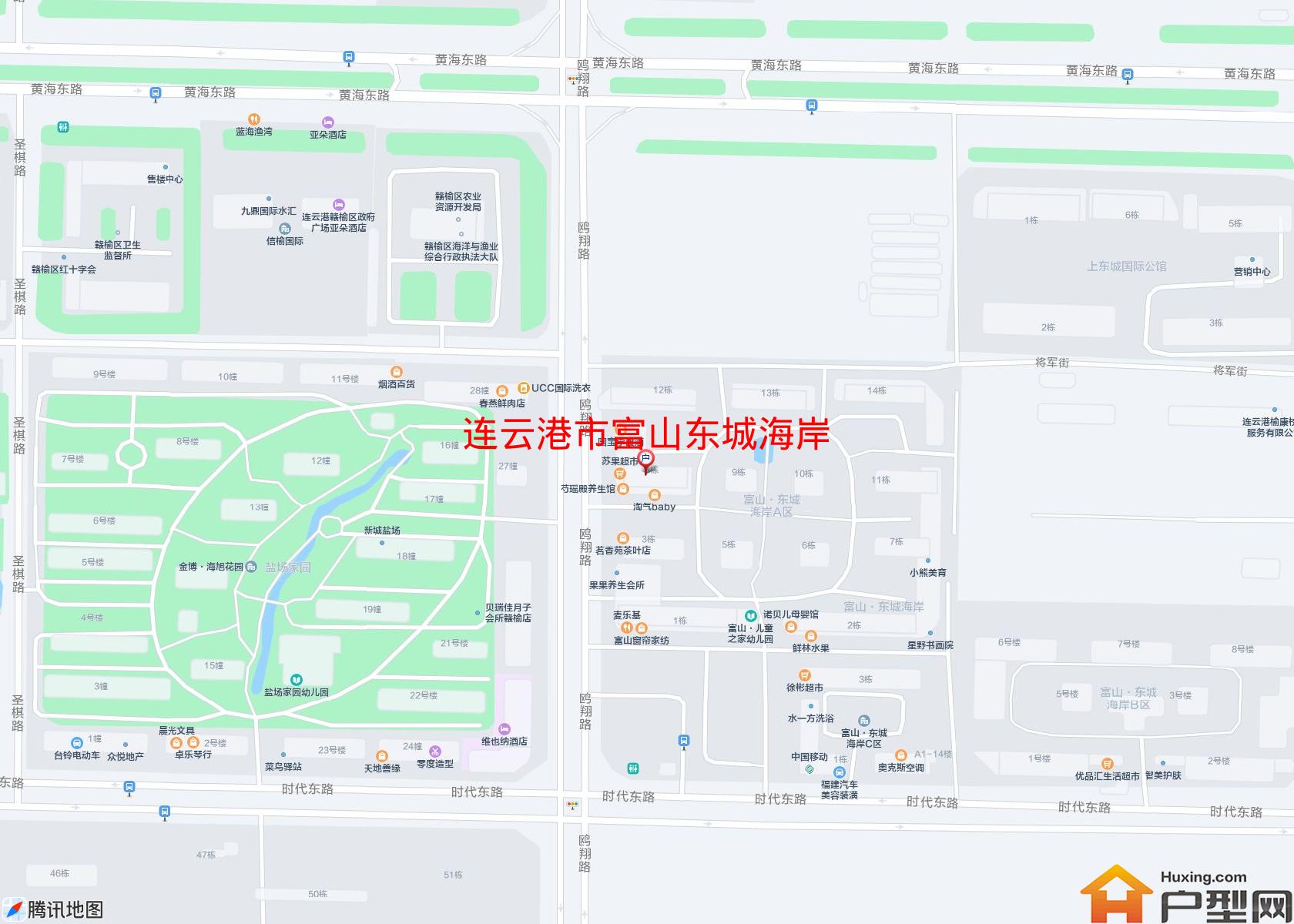 富山东城海岸小区 - 户型网