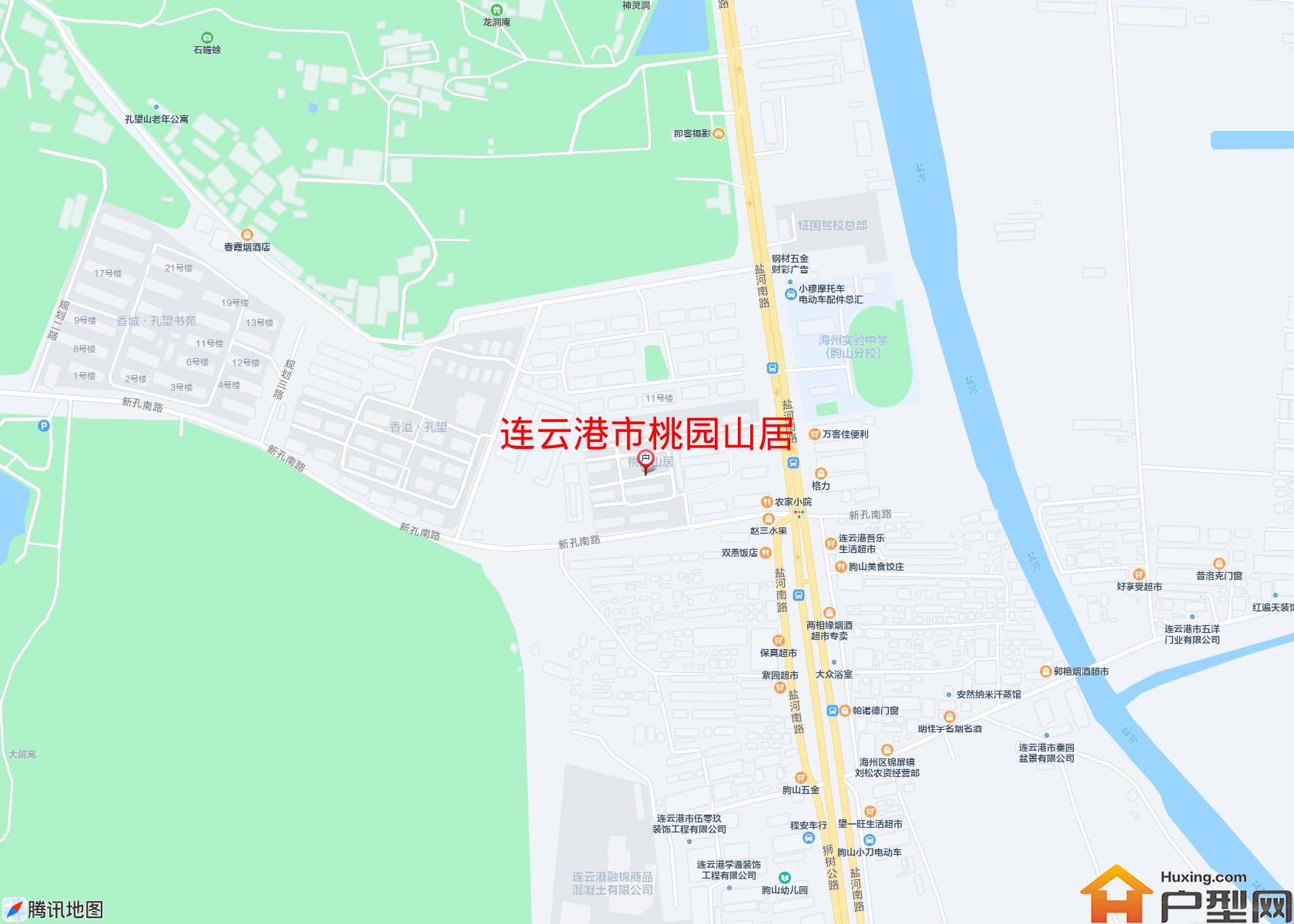 桃园山居小区 - 户型网