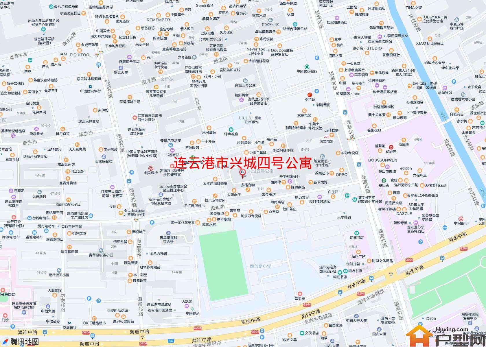 兴城四号公寓小区 - 户型网