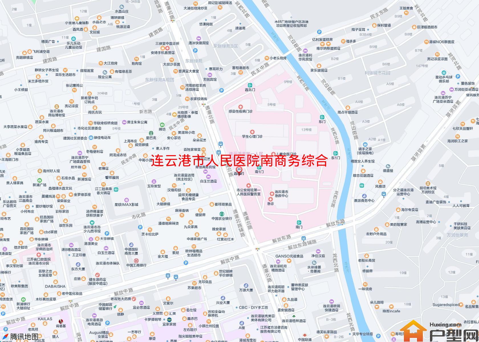 人民医院南商务综合楼小区 - 户型网
