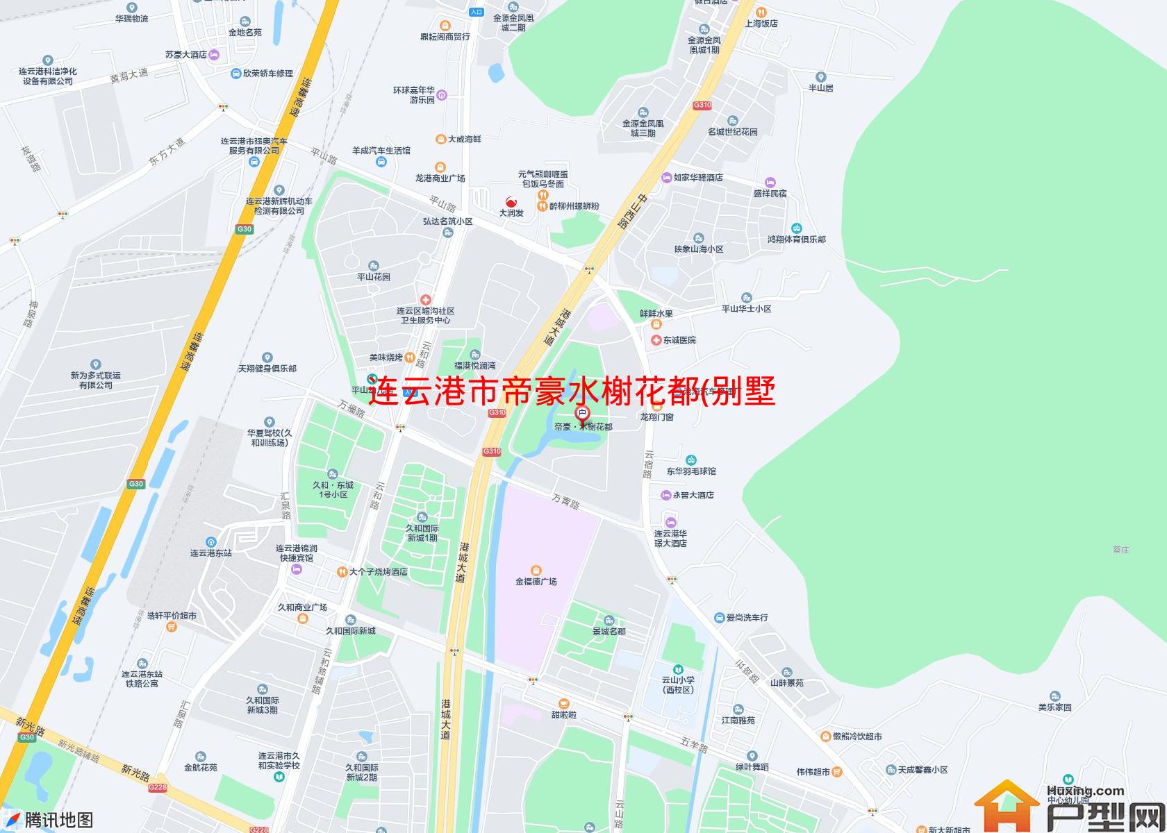 帝豪水榭花都(别墅)小区 - 户型网