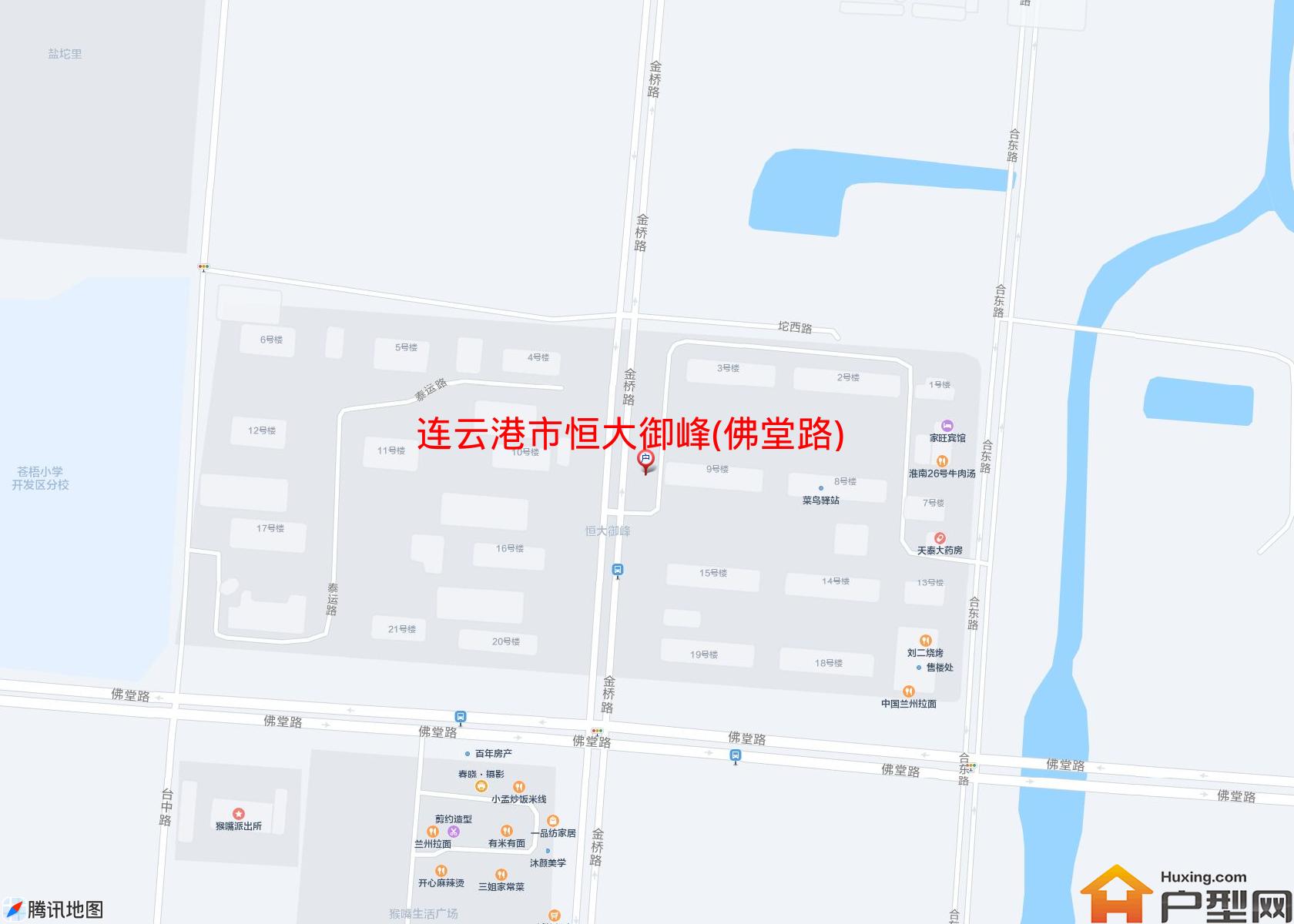 恒大御峰(佛堂路)小区 - 户型网