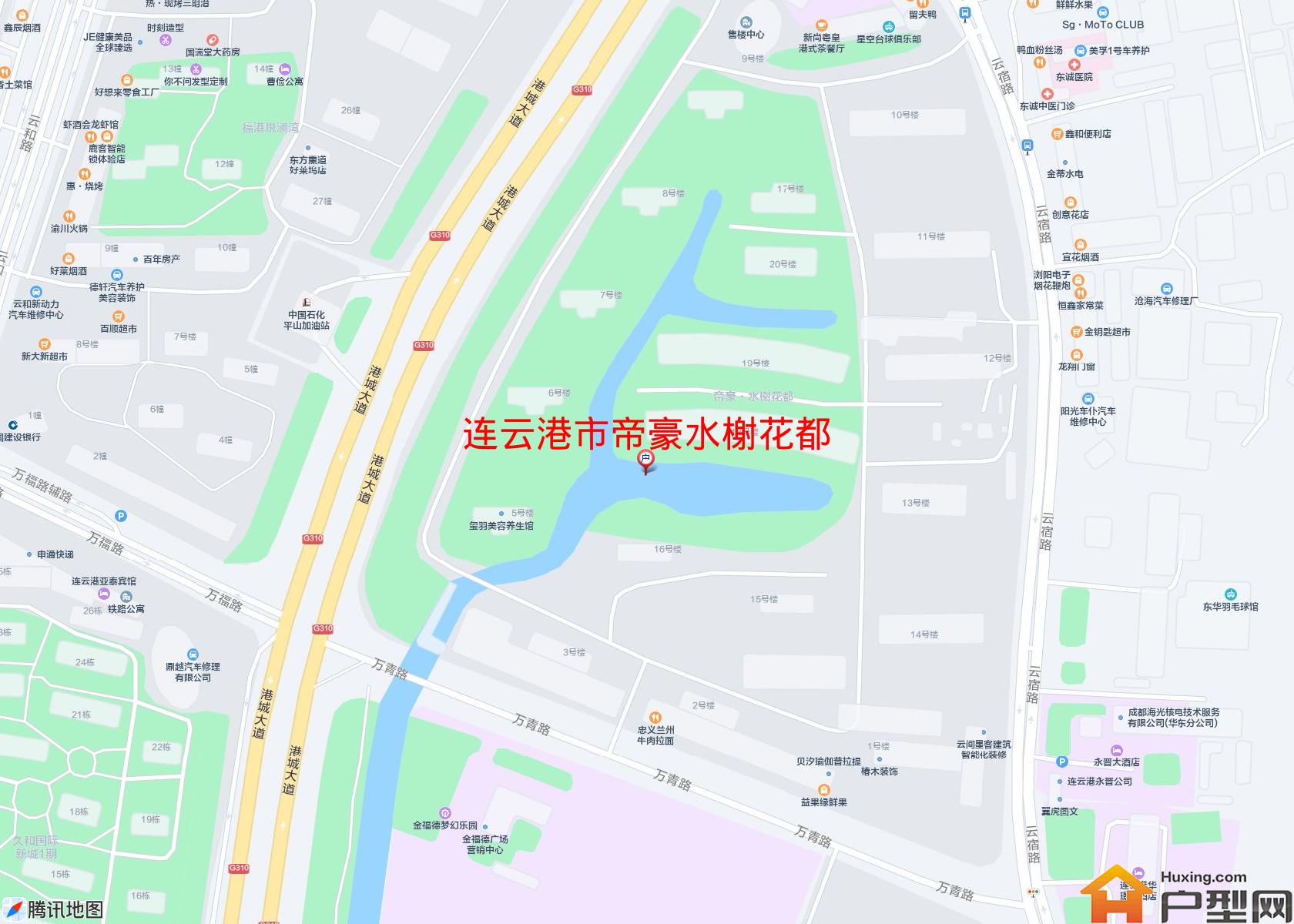 帝豪水榭花都小区 - 户型网