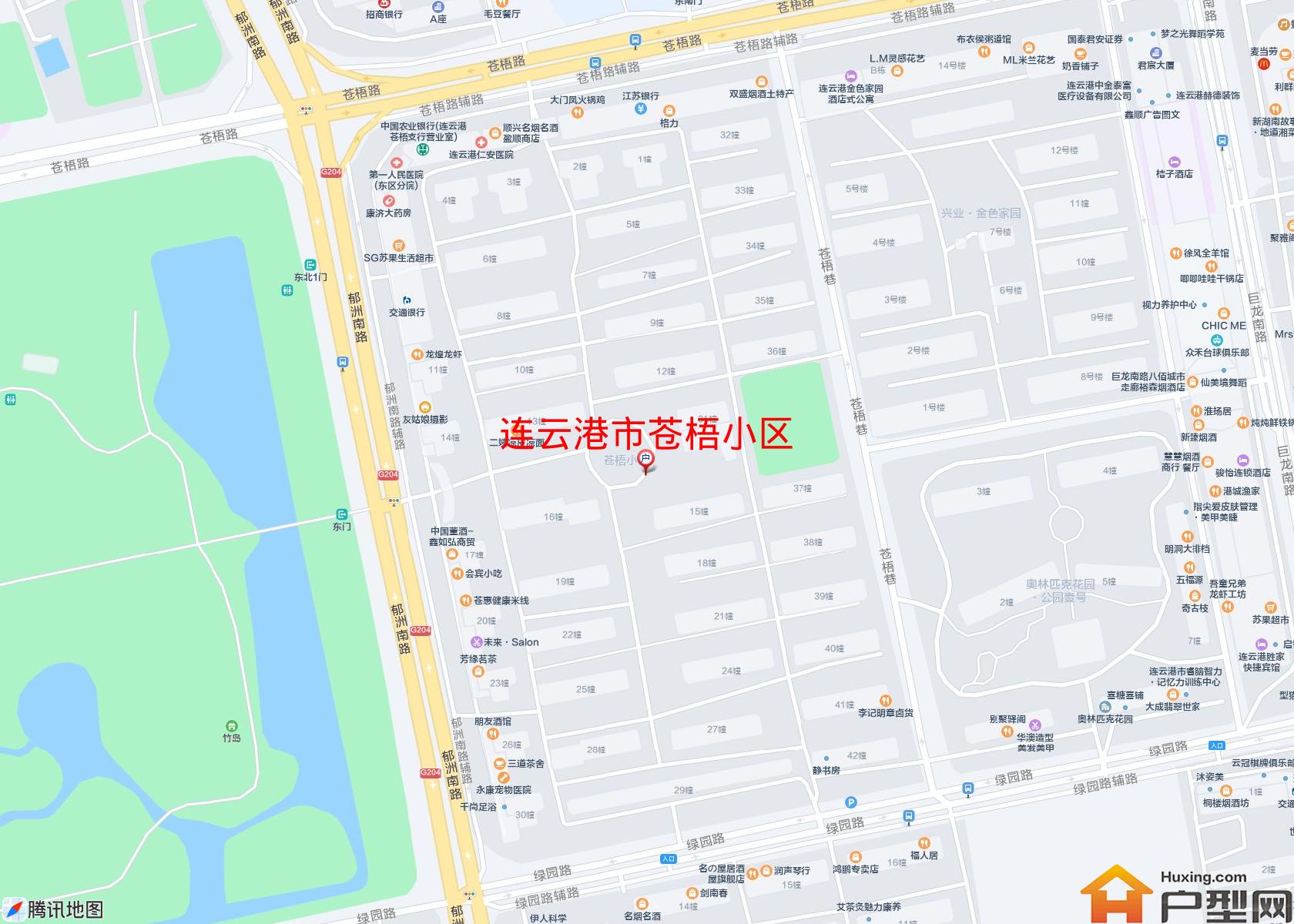 苍梧小区小区 - 户型网