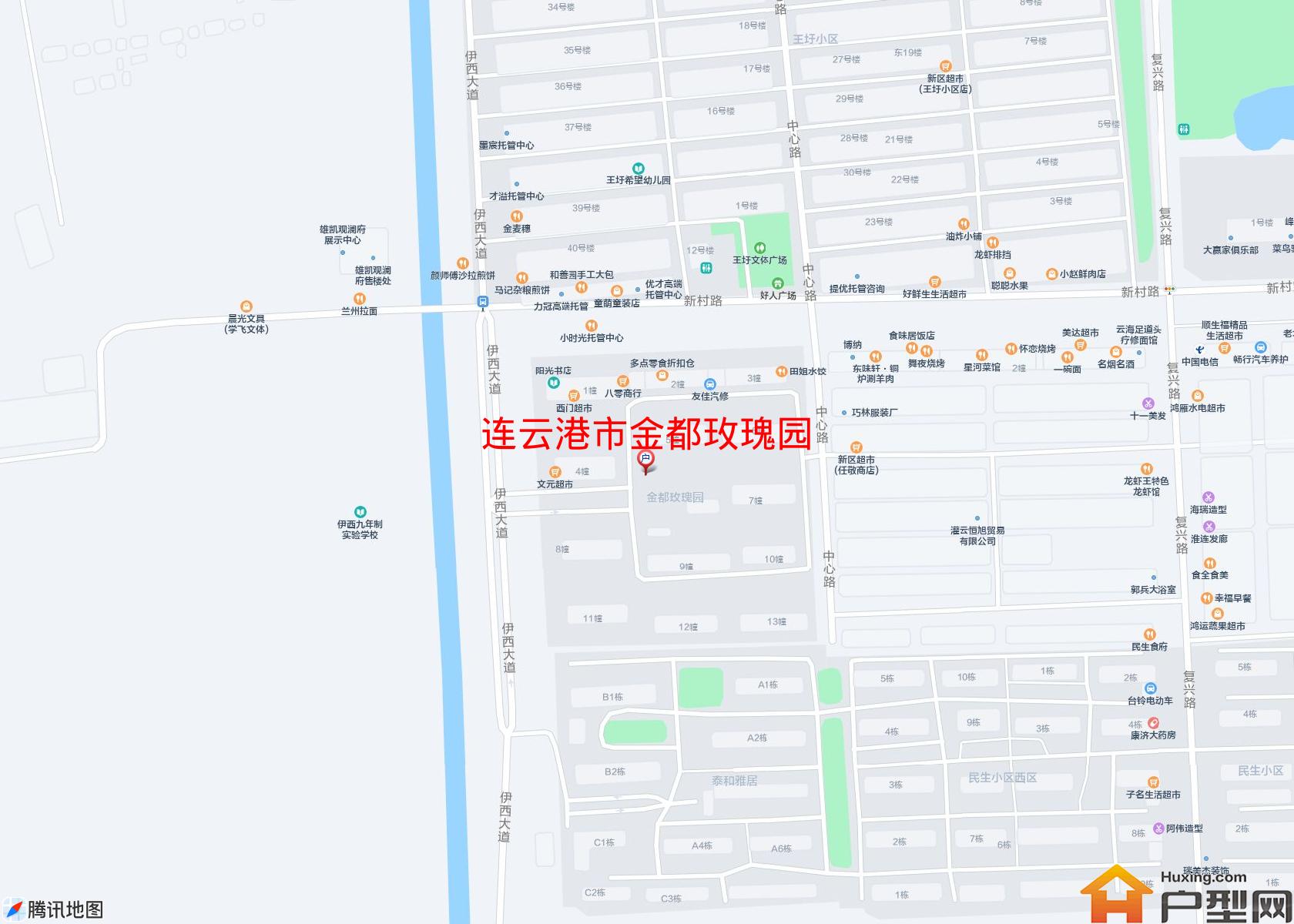 金都玫瑰园小区 - 户型网