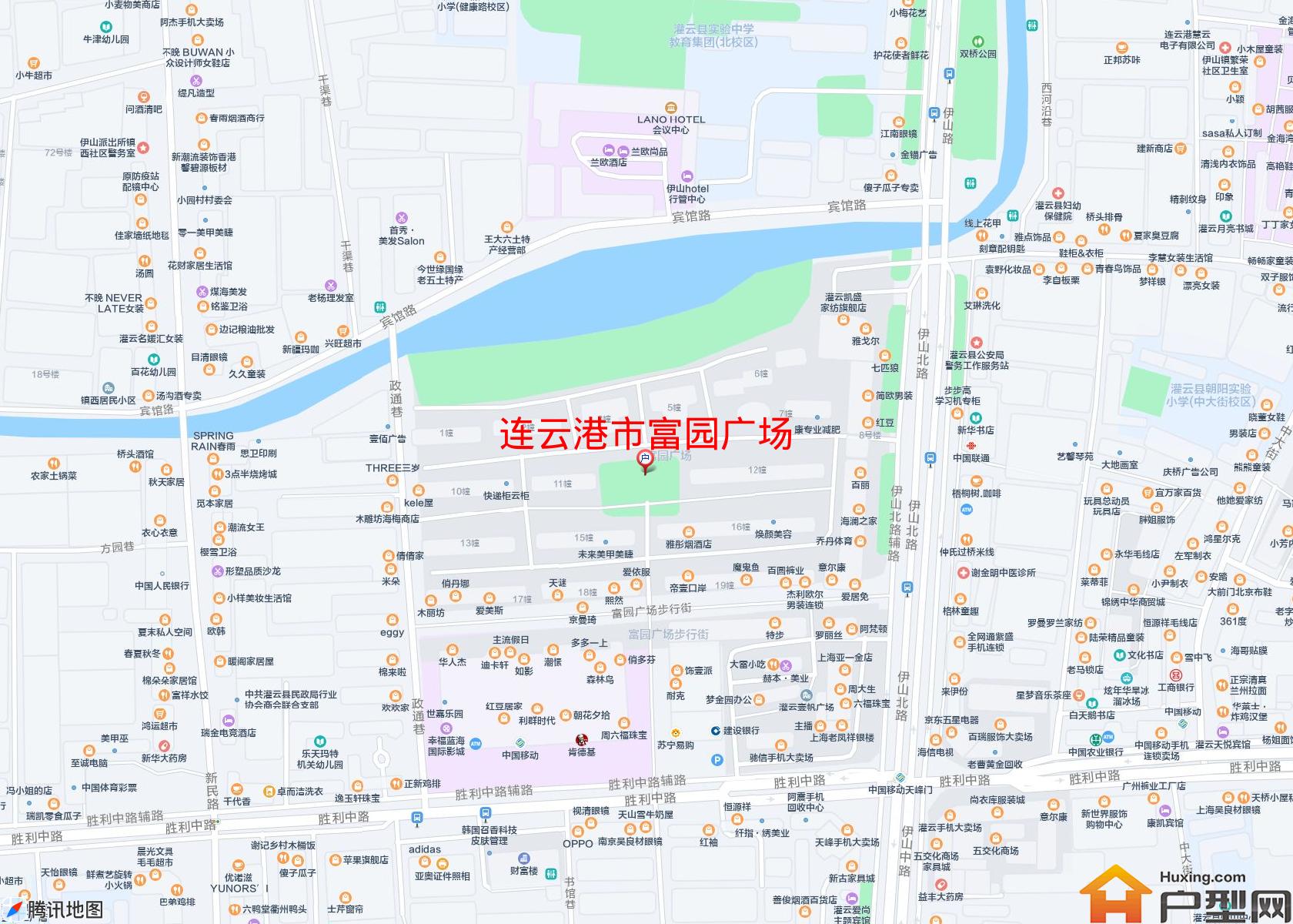 富园广场小区 - 户型网