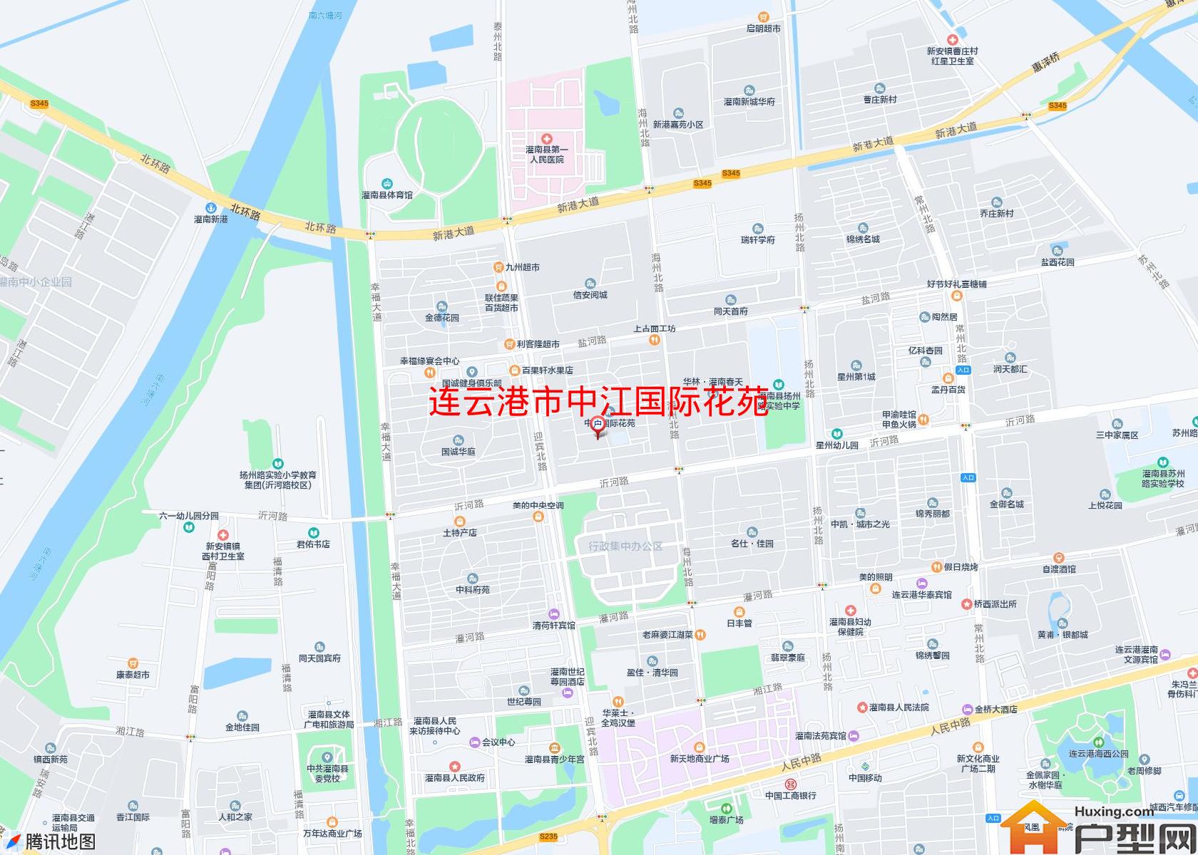 中江国际花苑小区 - 户型网