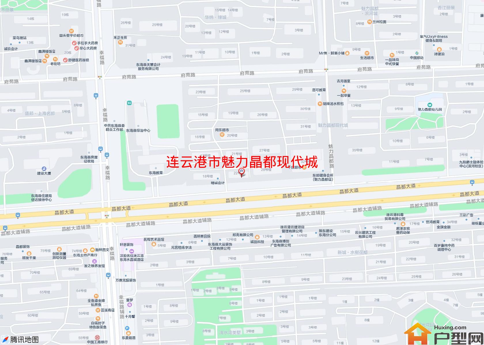 魅力晶都现代城小区 - 户型网