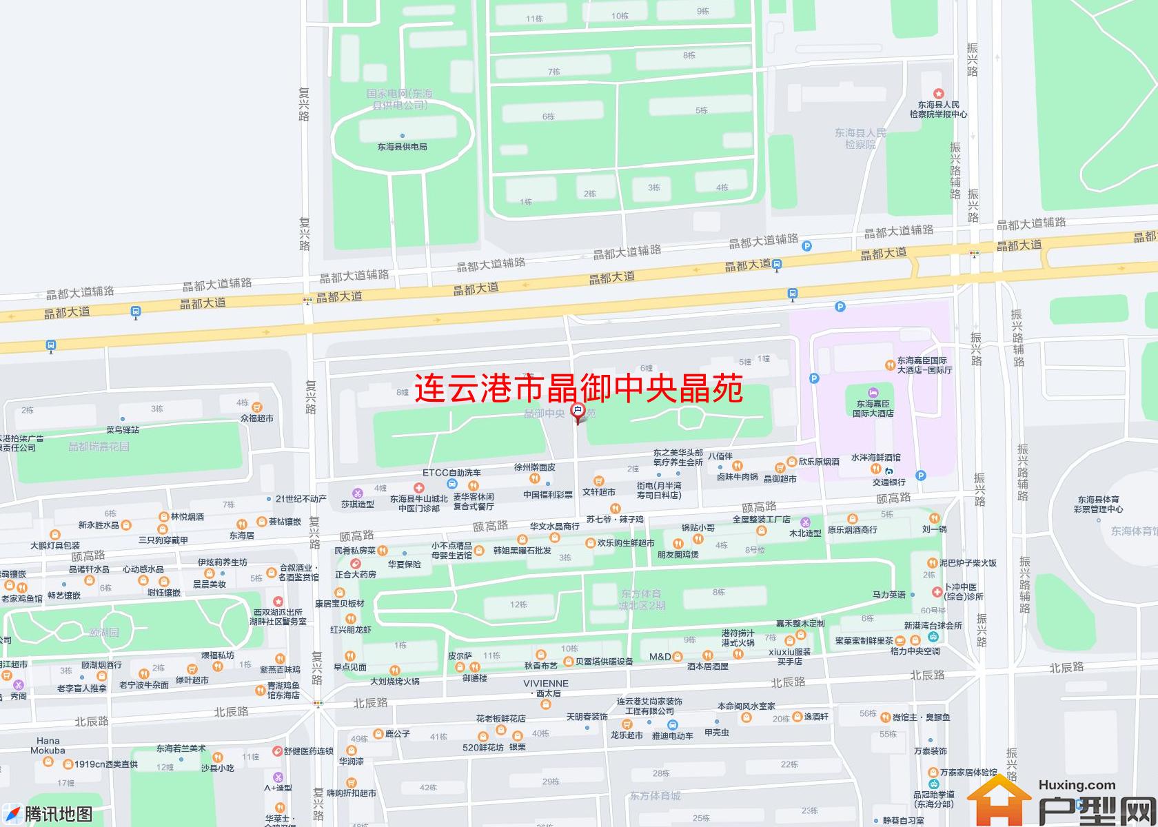 晶御中央晶苑小区 - 户型网