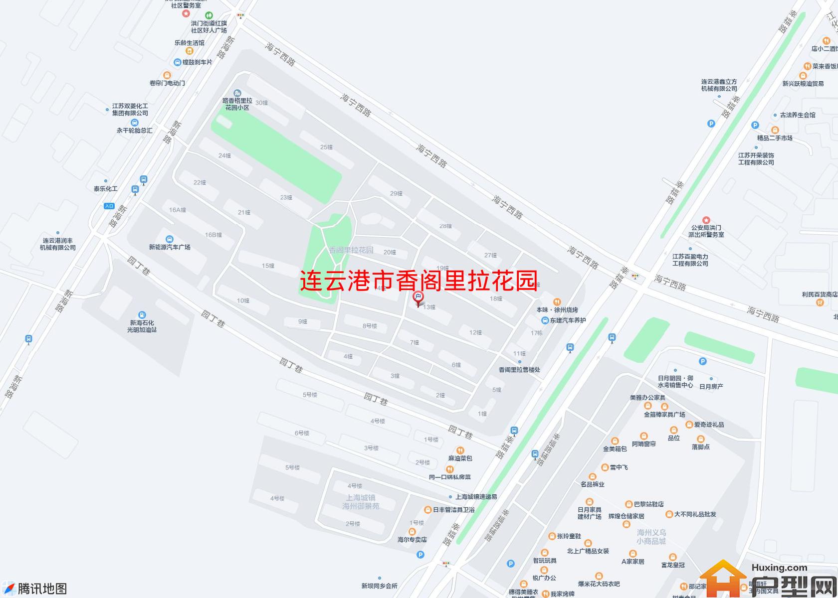 香阁里拉花园小区 - 户型网