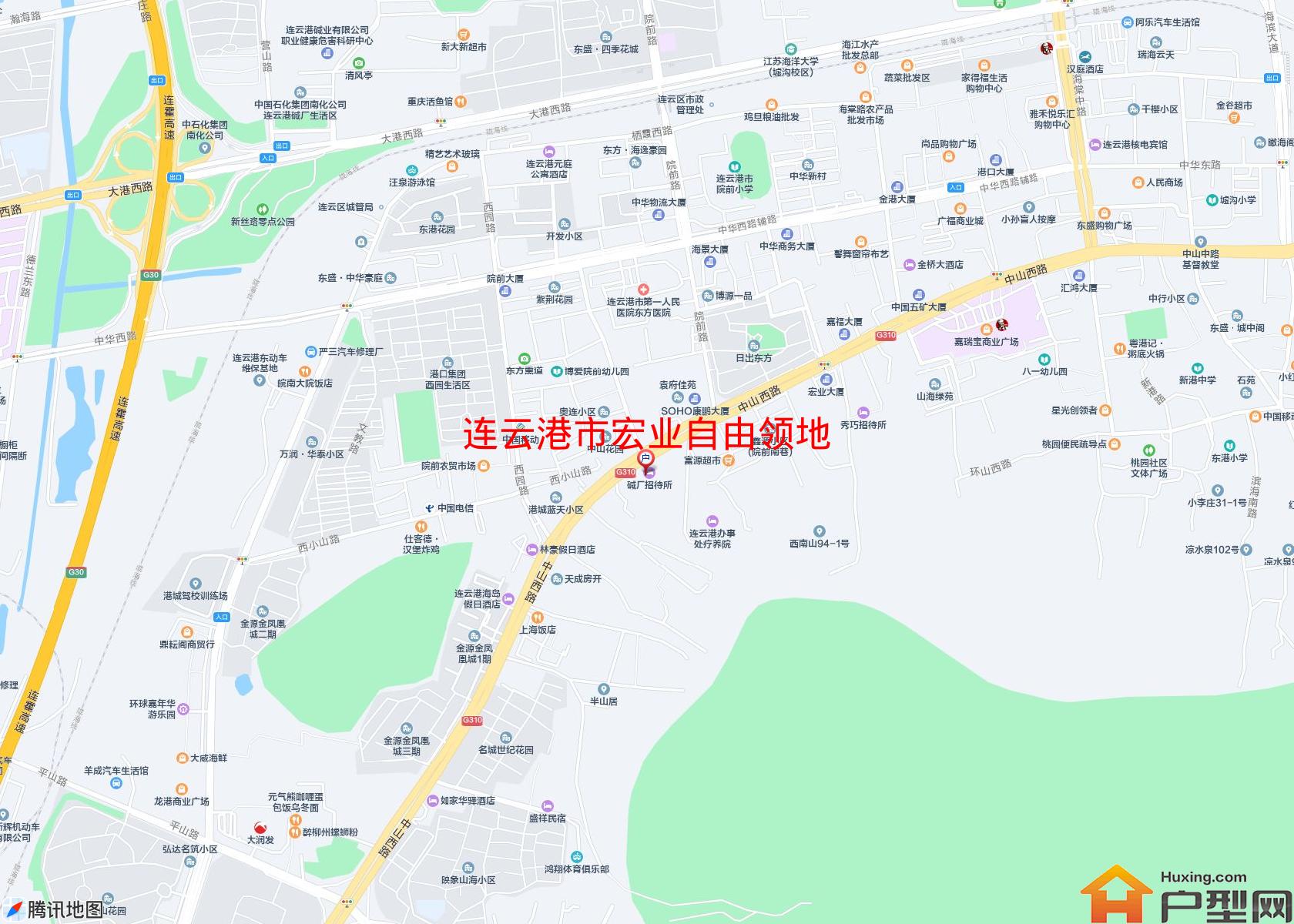 宏业自由领地小区 - 户型网