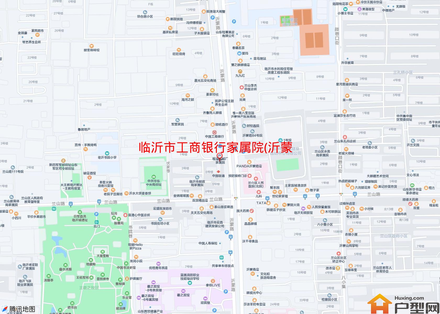 工商银行家属院(沂蒙路)小区 - 户型网