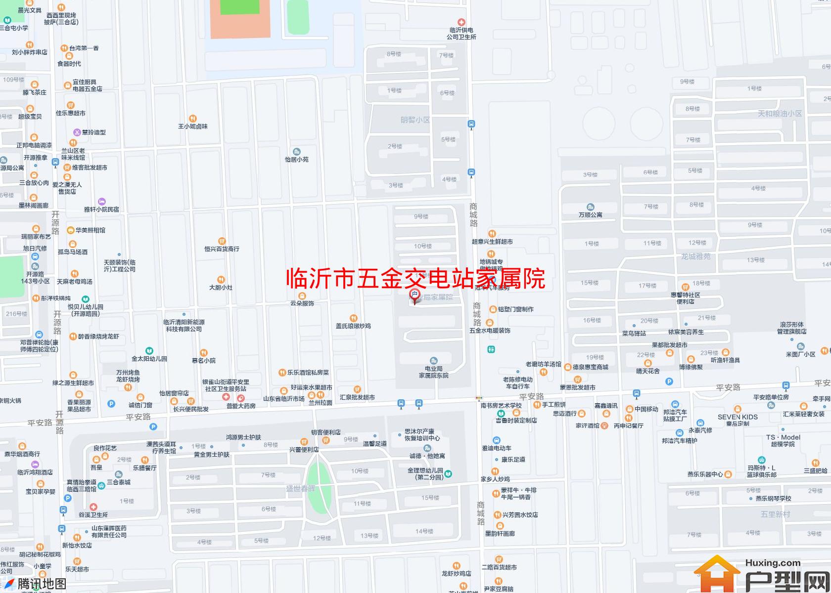 五金交电站家属院小区 - 户型网