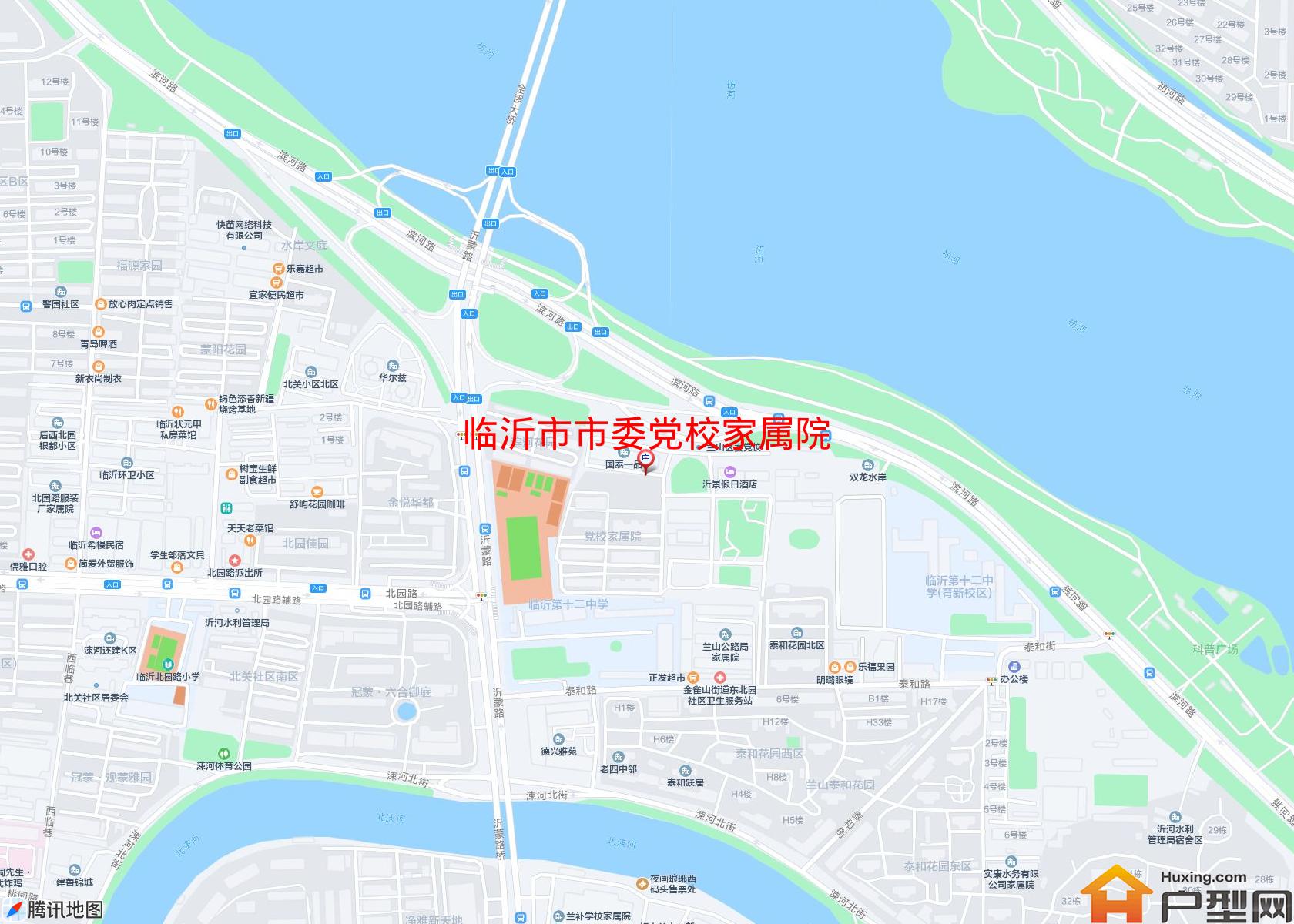 市委党校家属院小区 - 户型网