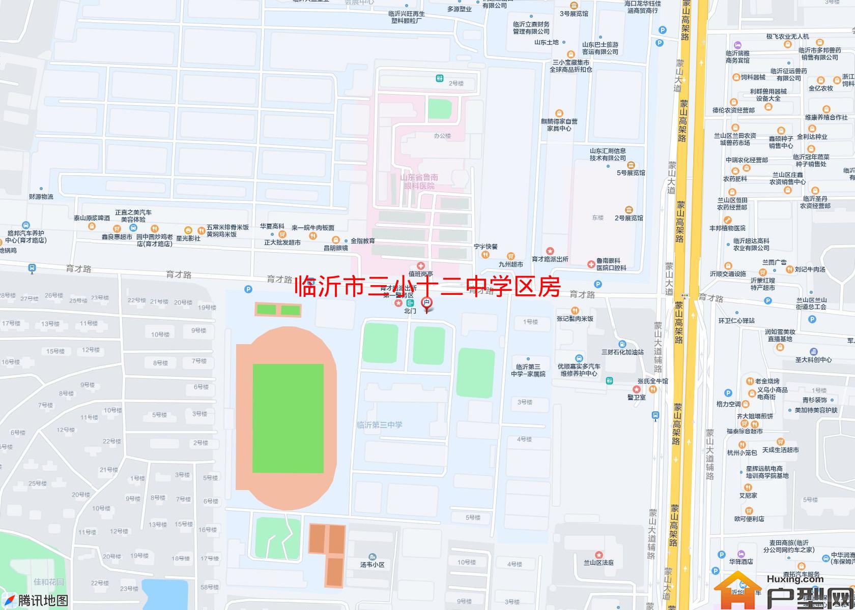 三小十二中学区房小区 - 户型网