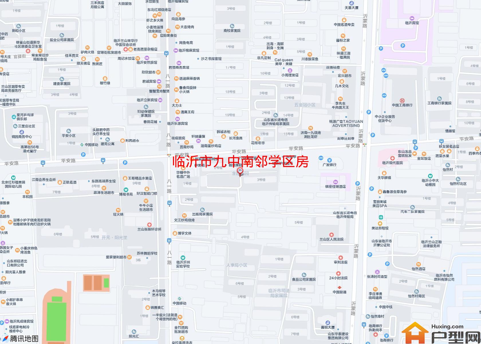 九中南邻学区房小区 - 户型网