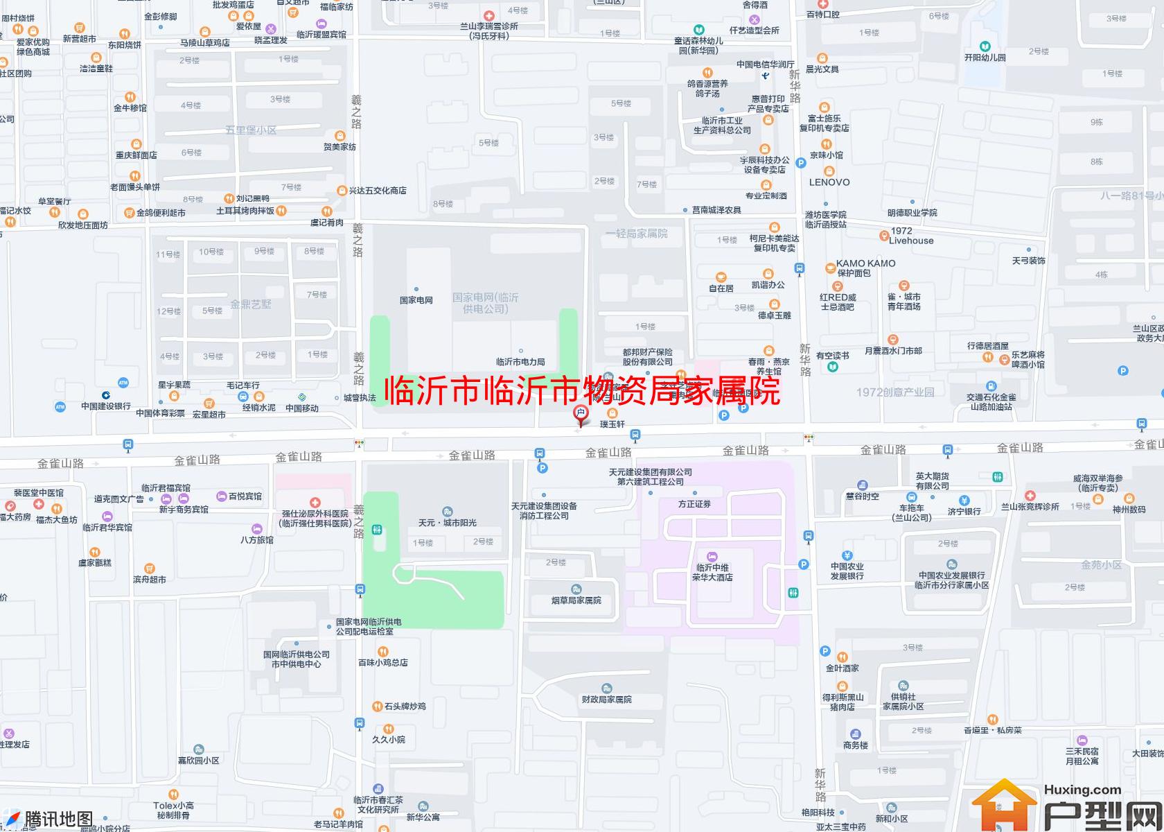 临沂市物资局家属院小区 - 户型网
