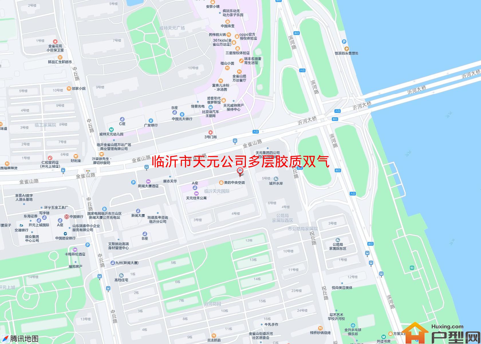 天元公司多层胶质双气小区 - 户型网