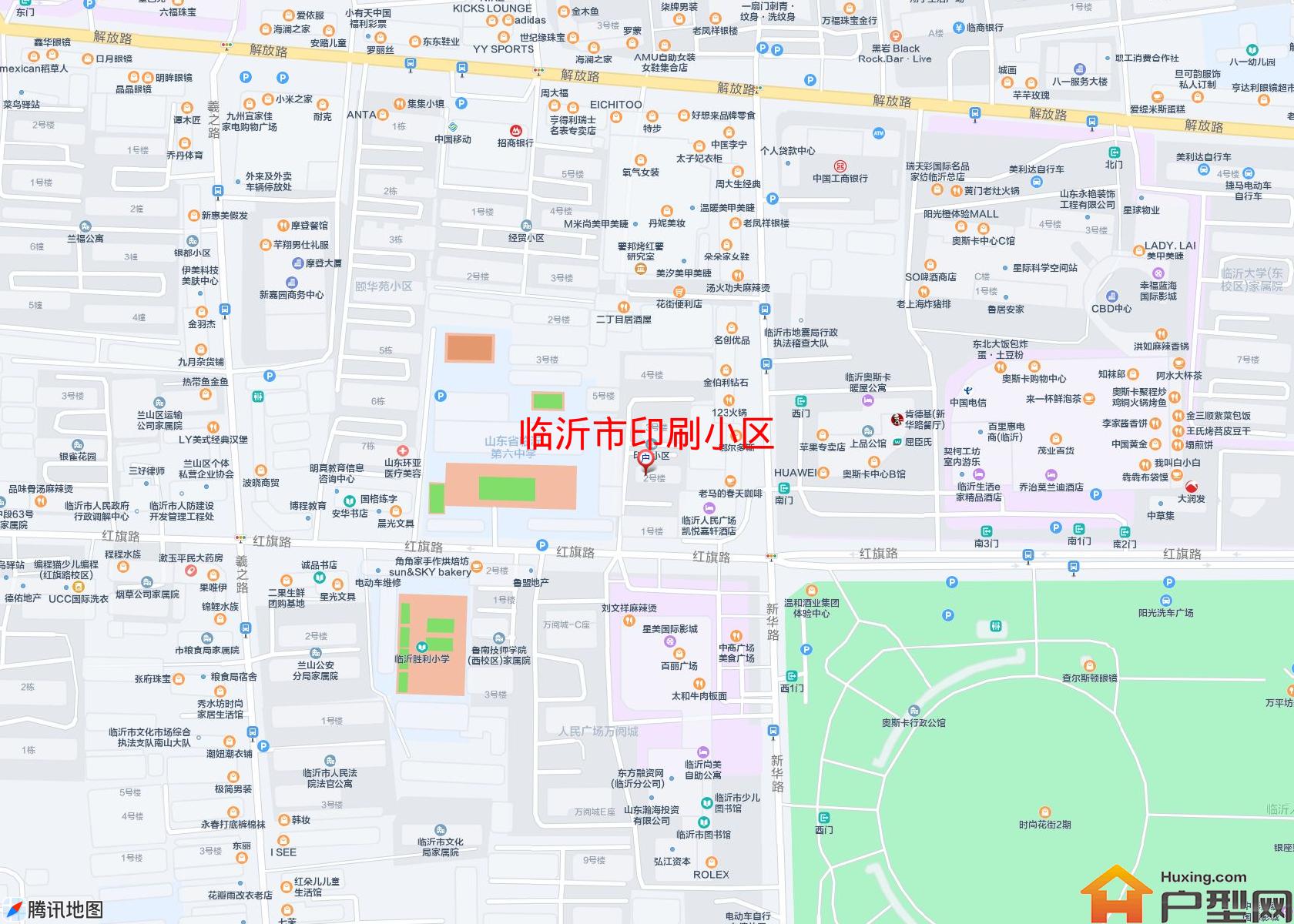 印刷小区小区 - 户型网