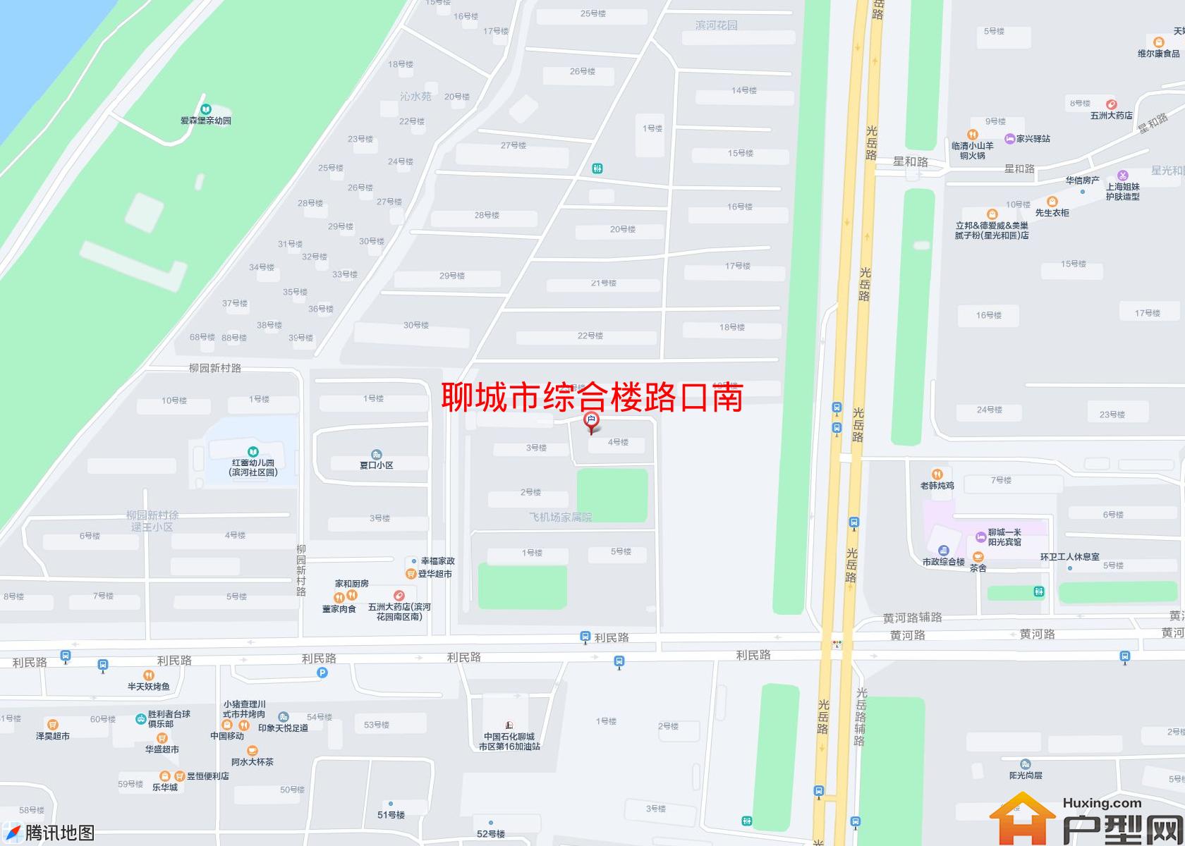 综合楼路口南小区 - 户型网