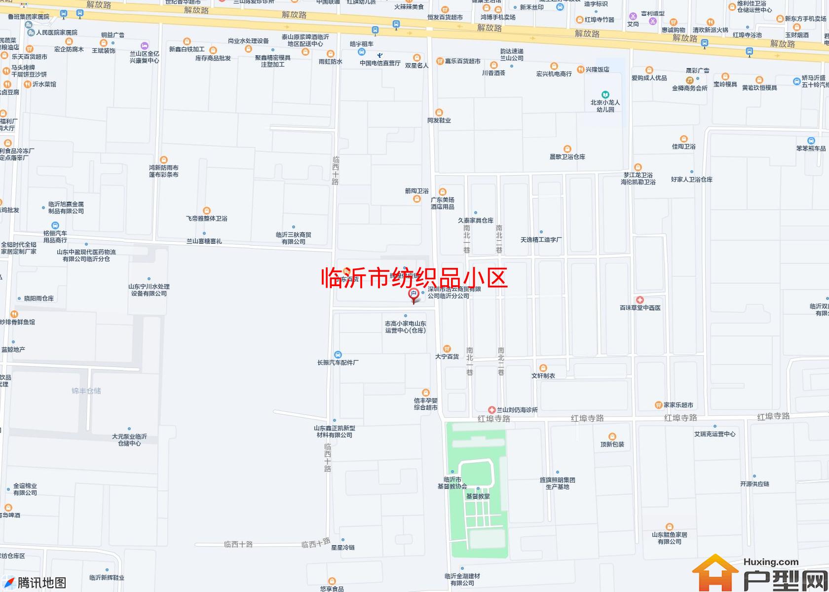 纺织品小区小区 - 户型网