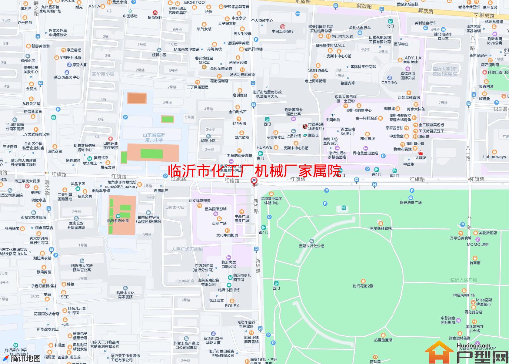 化工厂机械厂家属院小区 - 户型网