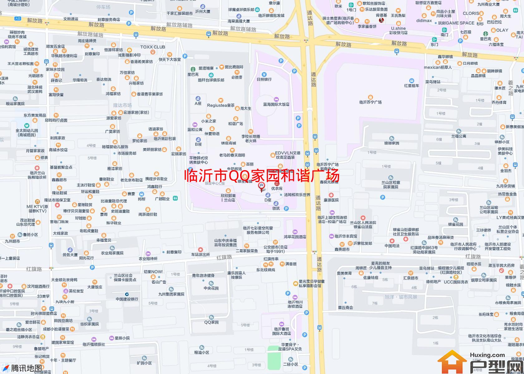 QQ家园和谐广场小区 - 户型网
