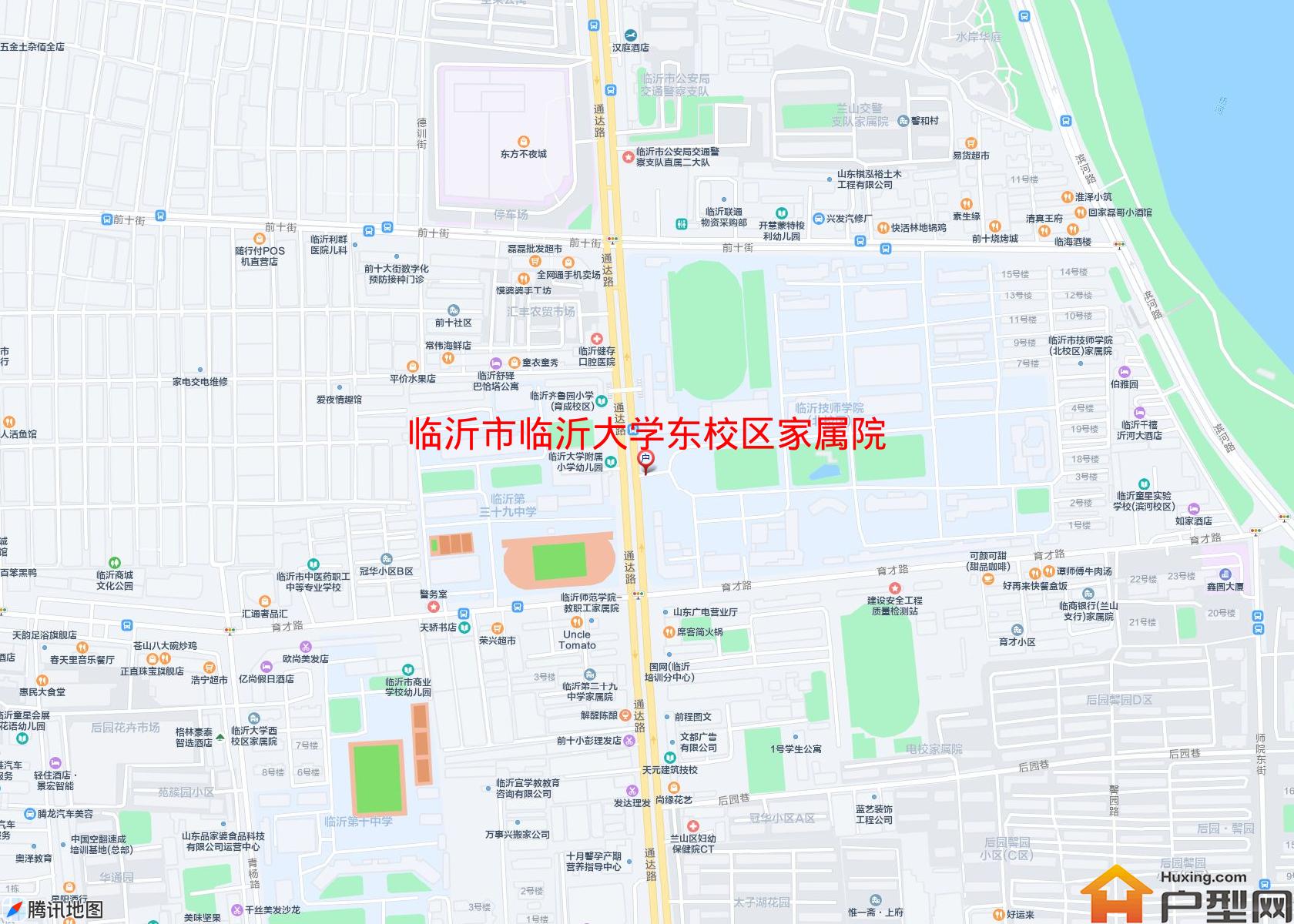 临沂大学东校区家属院小区 - 户型网