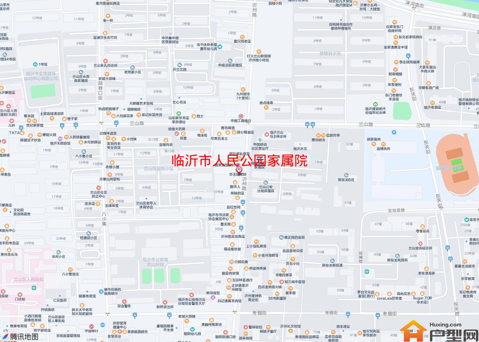 人民公园家属院小区 - 户型网