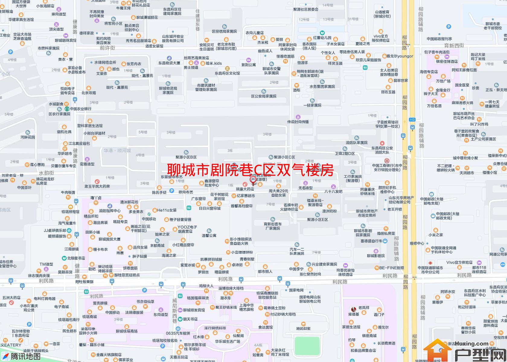 剧院巷C区双气楼房小区 - 户型网