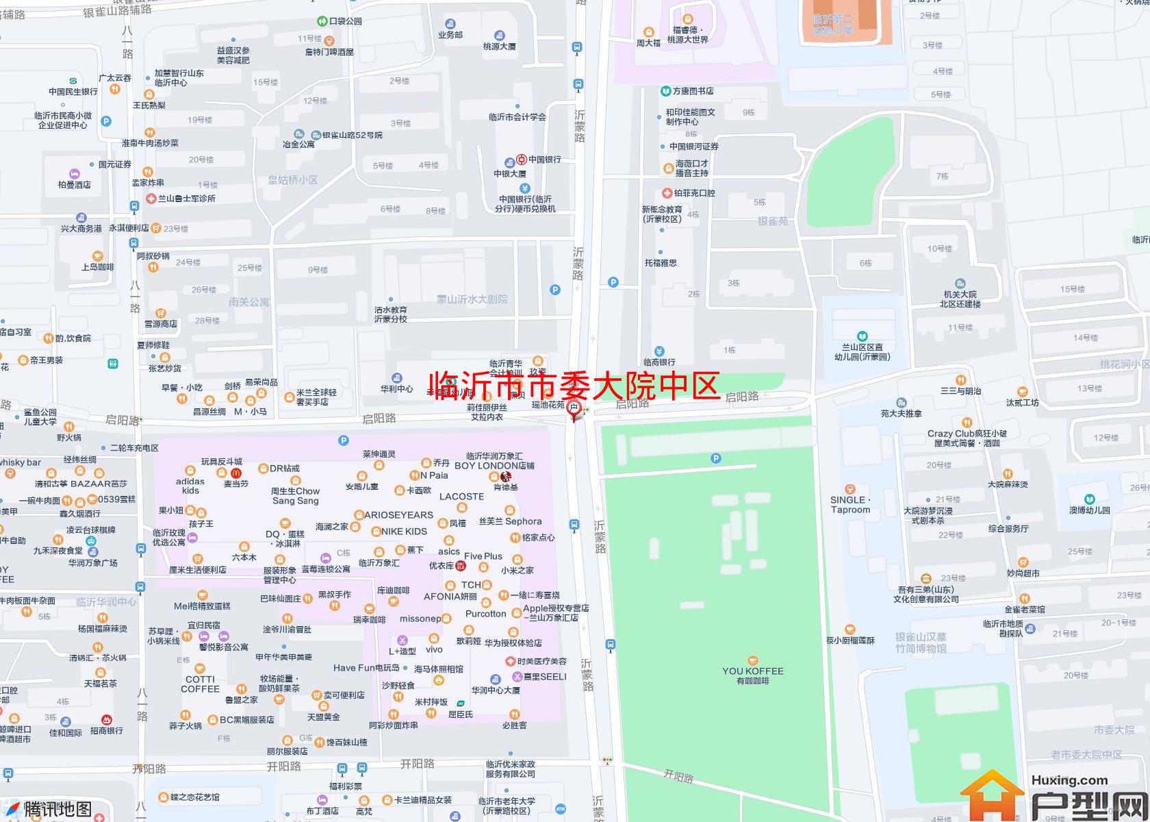 市委大院中区小区 - 户型网