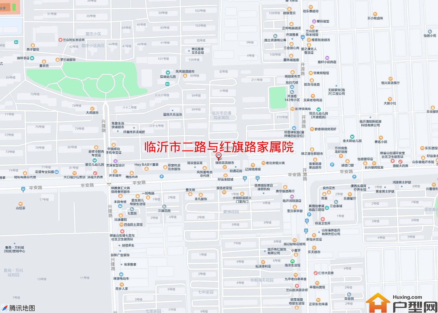 二路与红旗路家属院小区 - 户型网