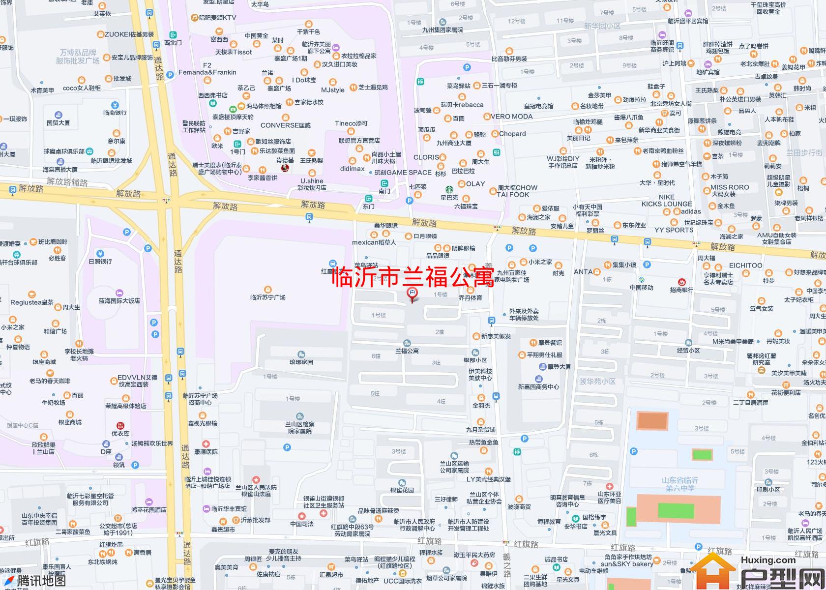 兰福公寓小区 - 户型网