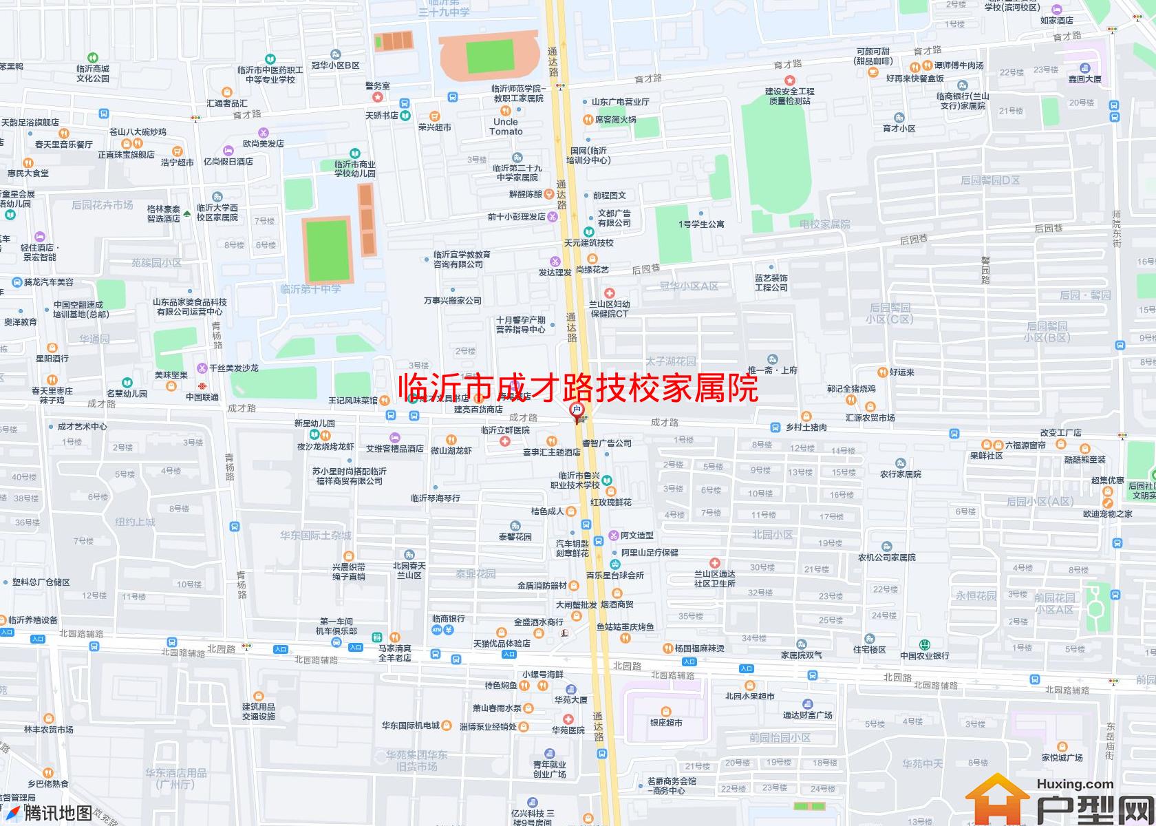 成才路技校家属院小区 - 户型网