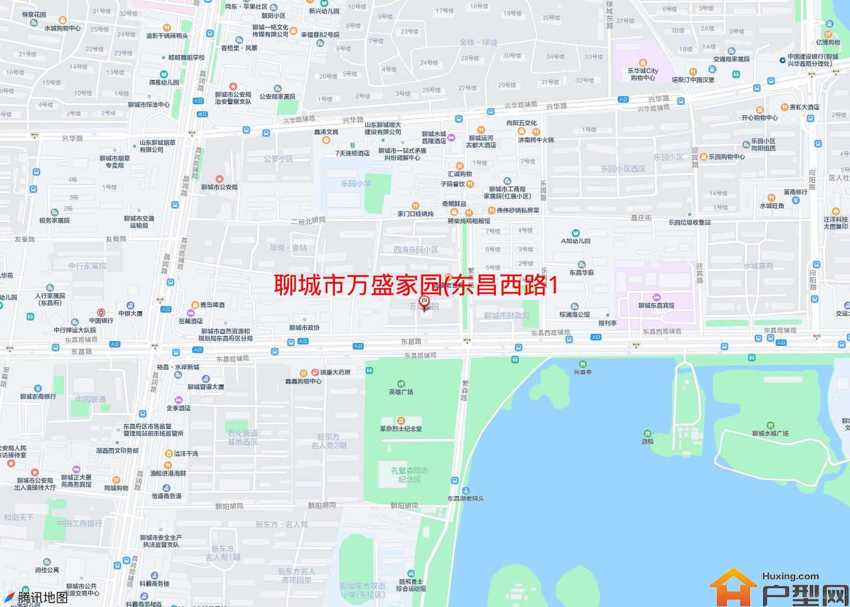 万盛家园(东昌西路185号)小区 - 户型网