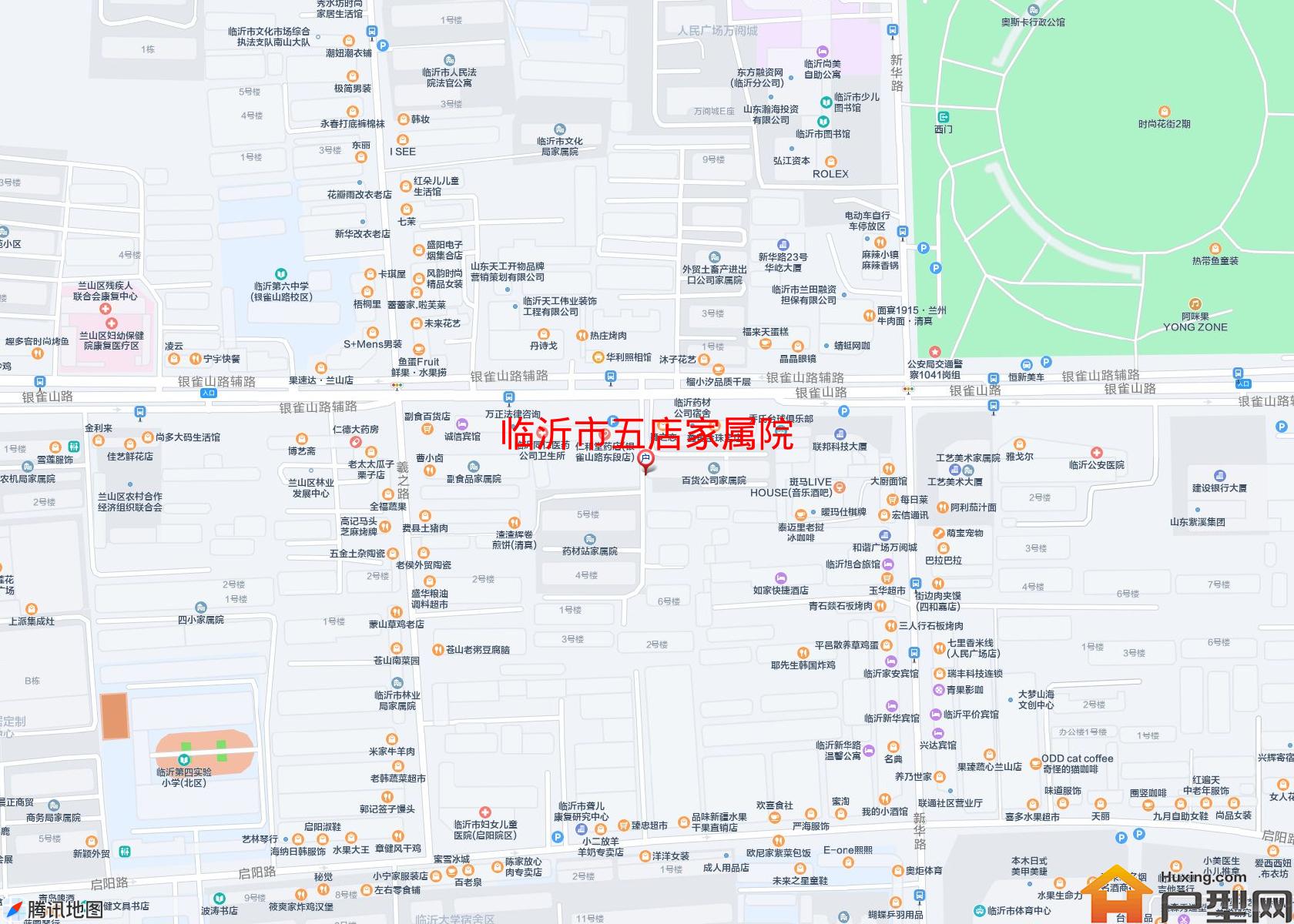 五店家属院小区 - 户型网