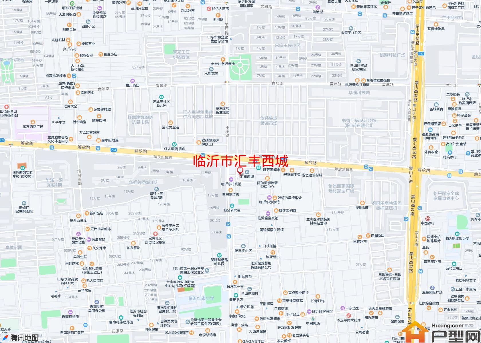汇丰西城小区 - 户型网