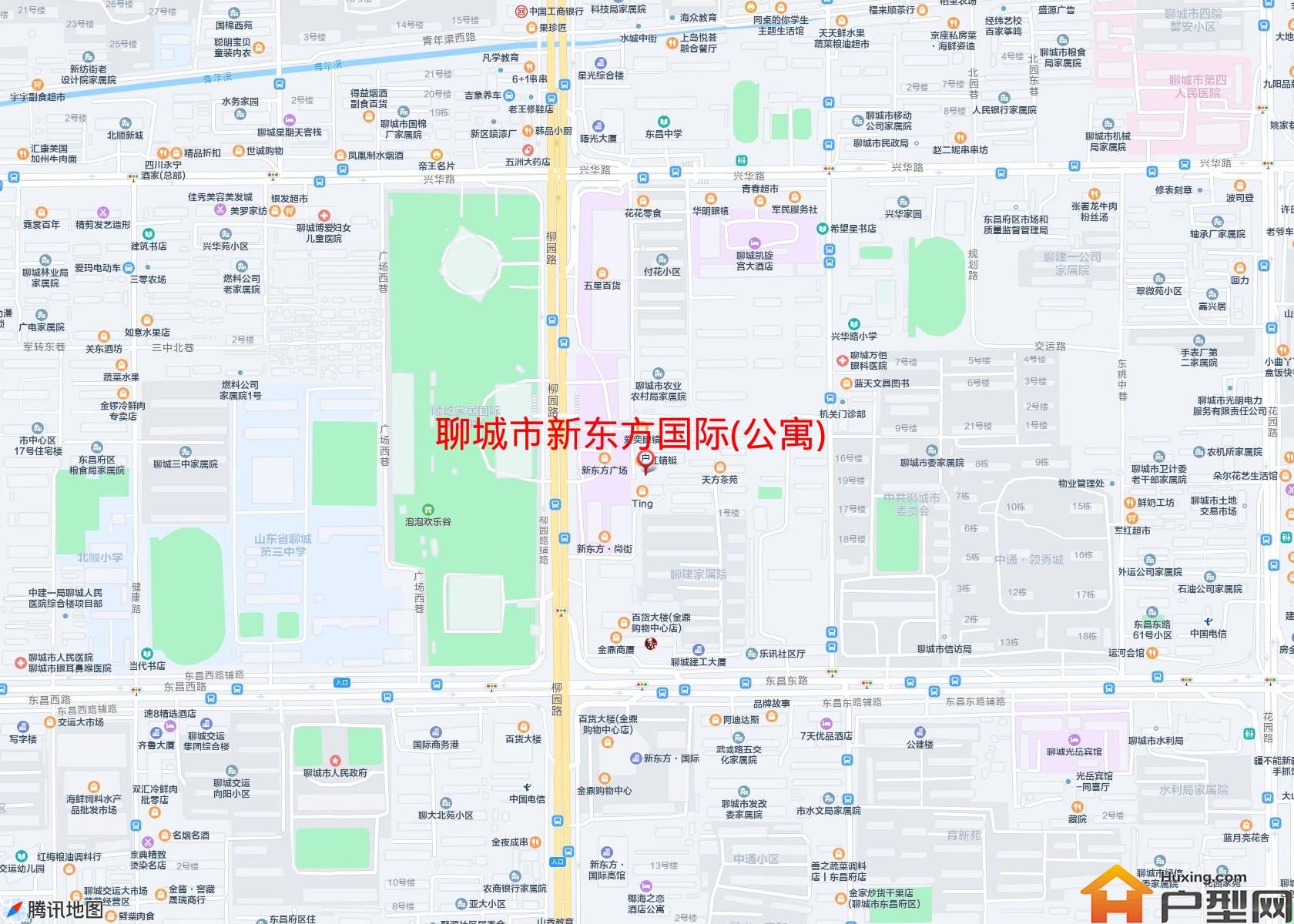 新东方国际(公寓)小区 - 户型网