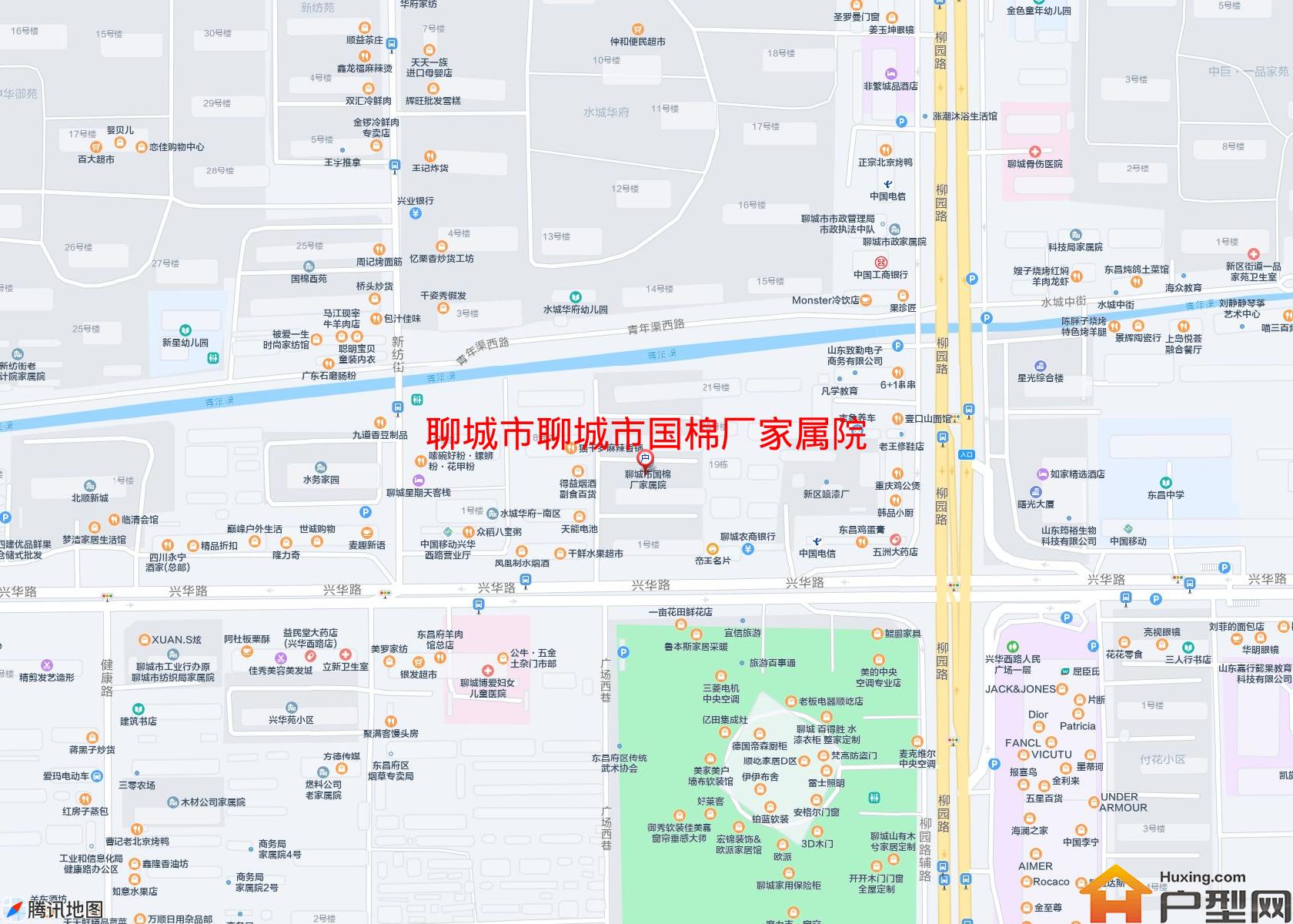 聊城市国棉厂家属院小区 - 户型网