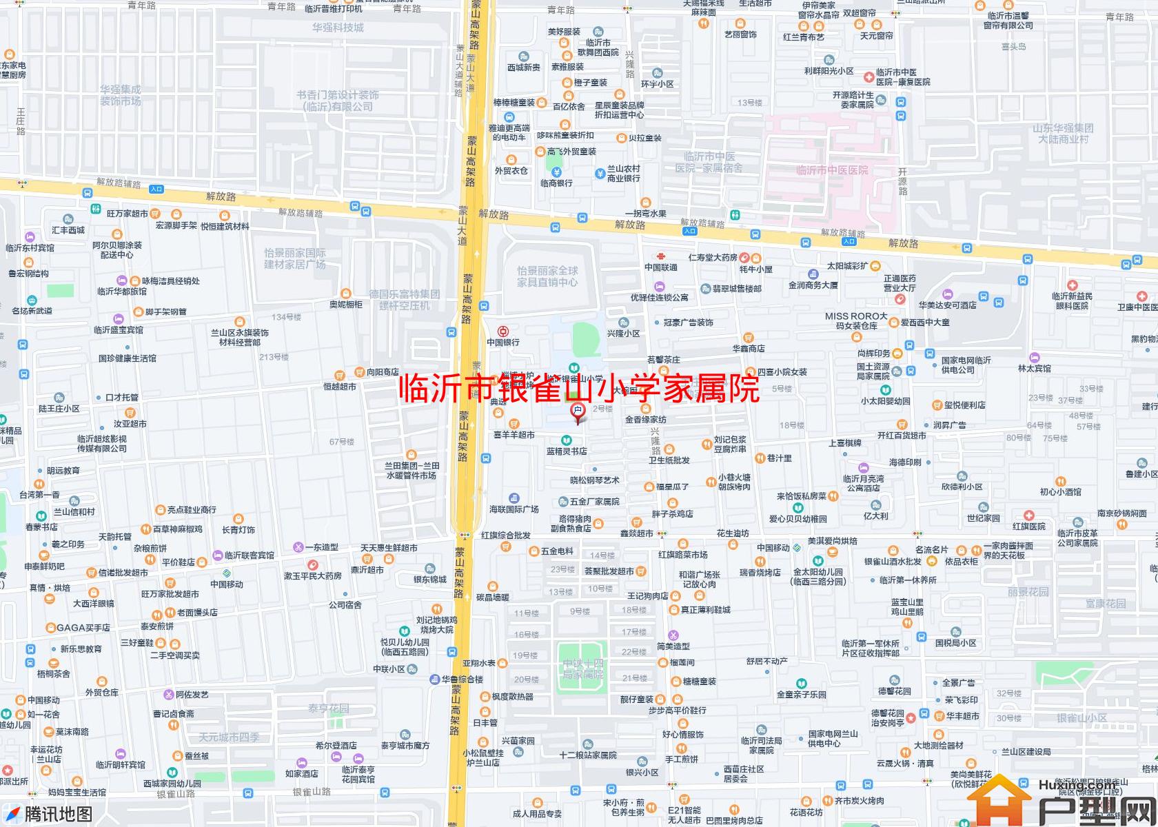 银雀山小学家属院小区 - 户型网
